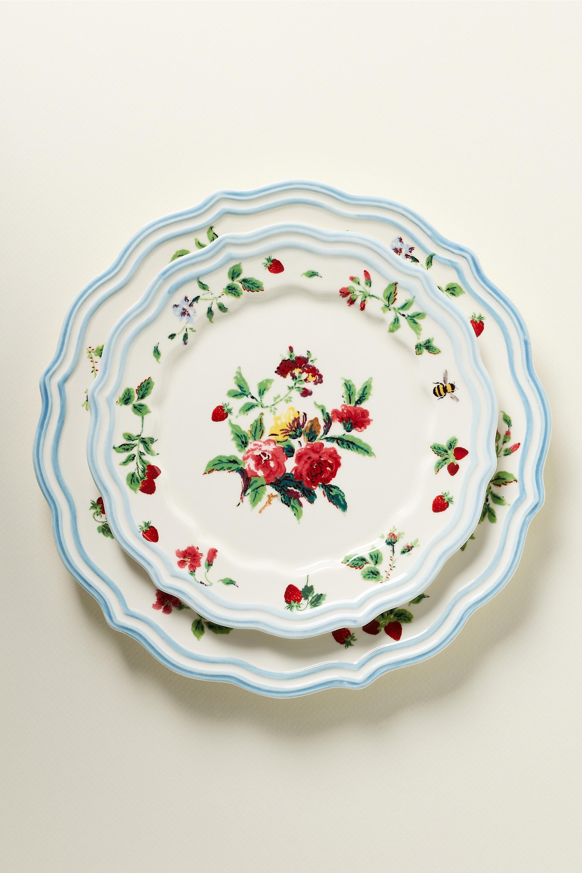 Camilla Dessert Plate, White, A501_0522, medium