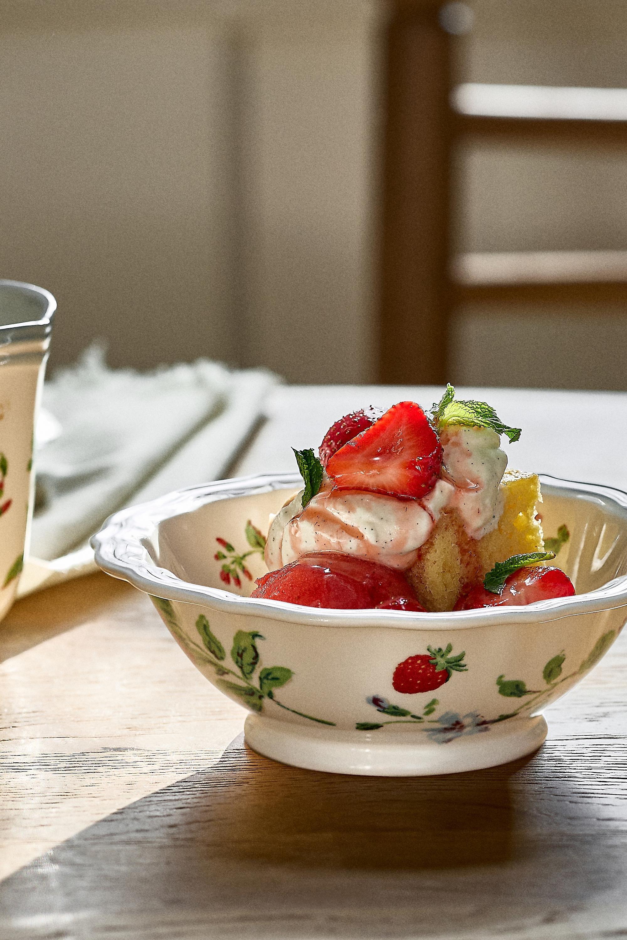 Camilla Cereal Bowl, White, White, large image number 0
