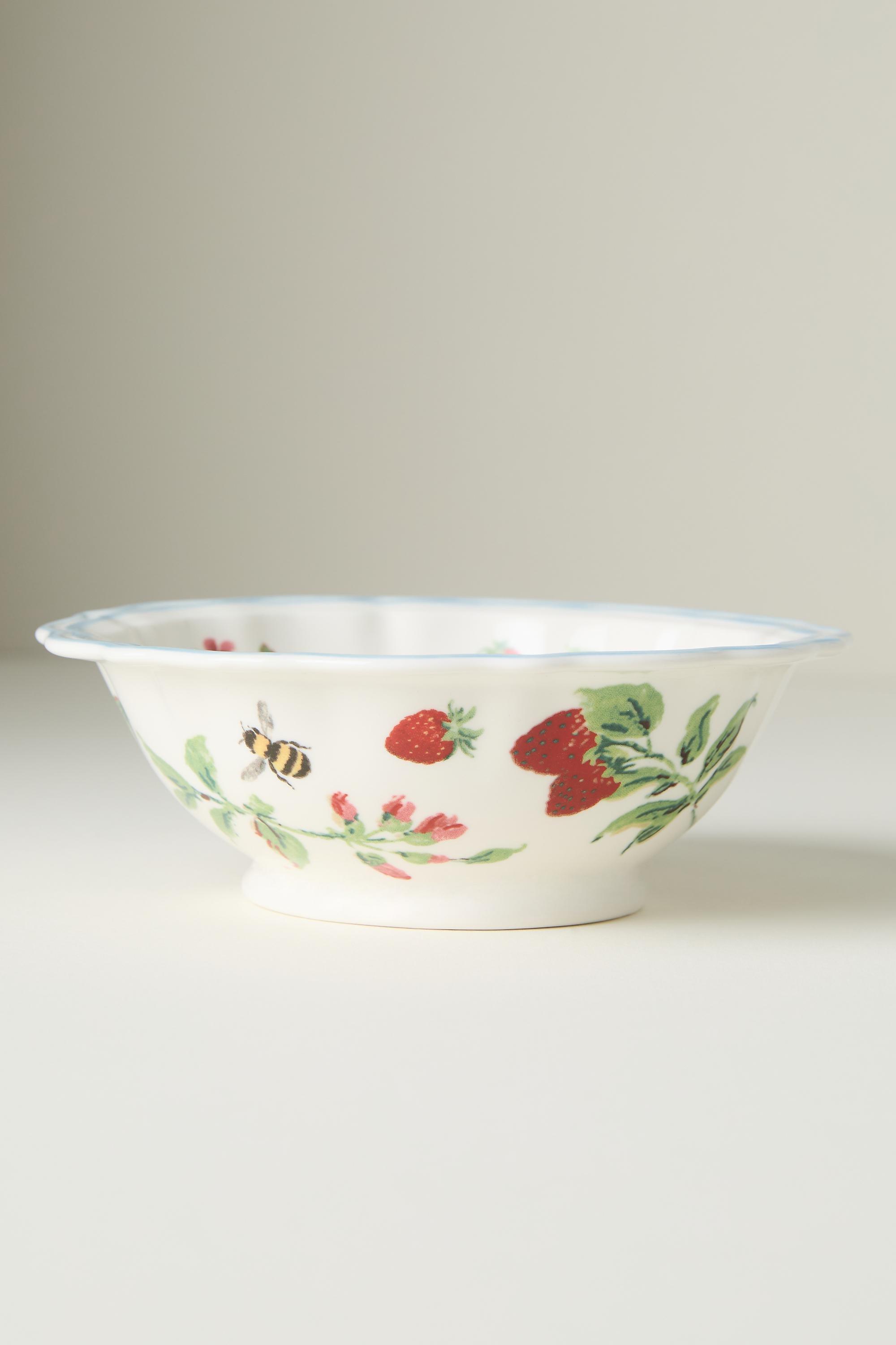 Camilla Cereal Bowl, White, White, large image number 1