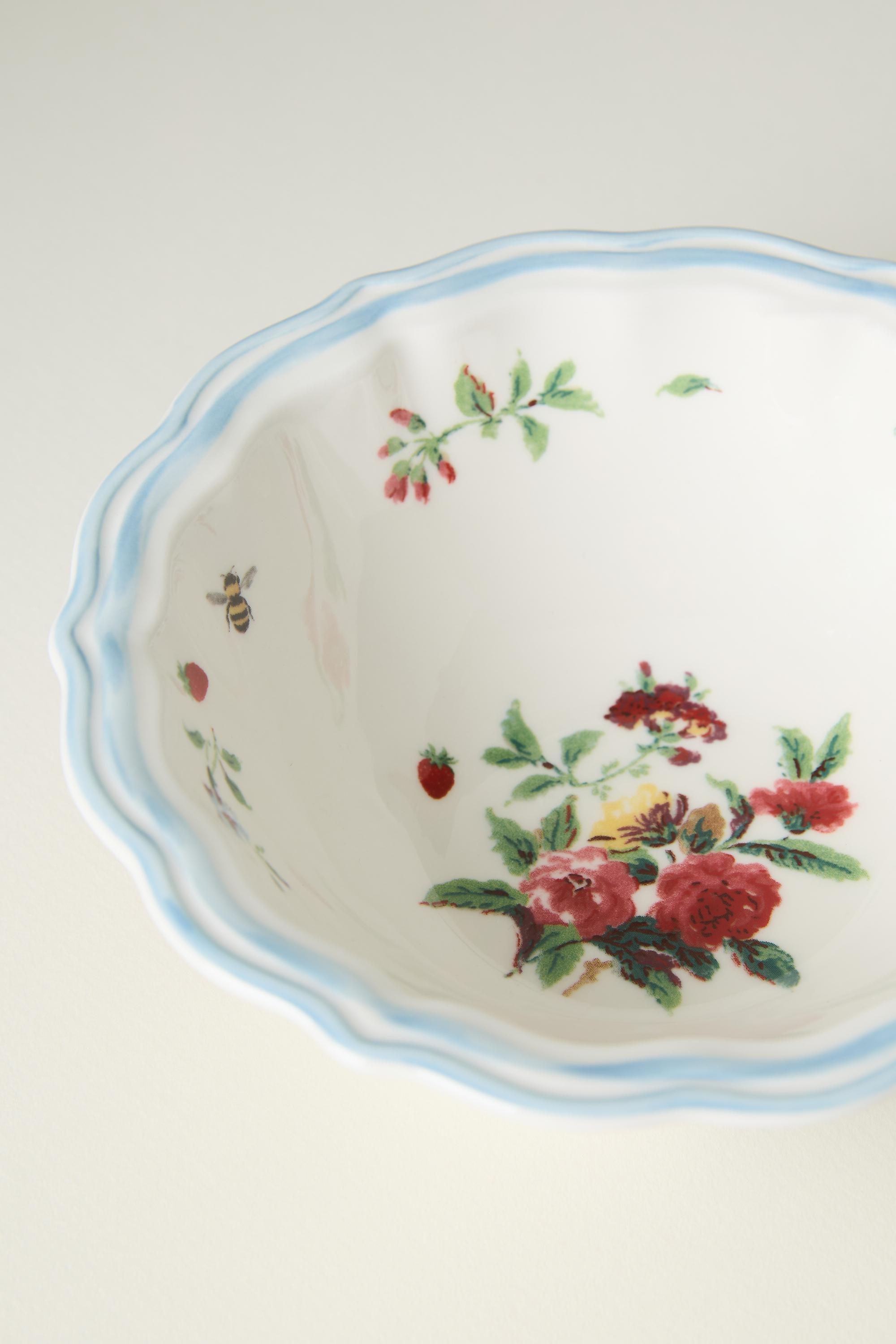 Camilla Cereal Bowl, White, White, large image number 4
