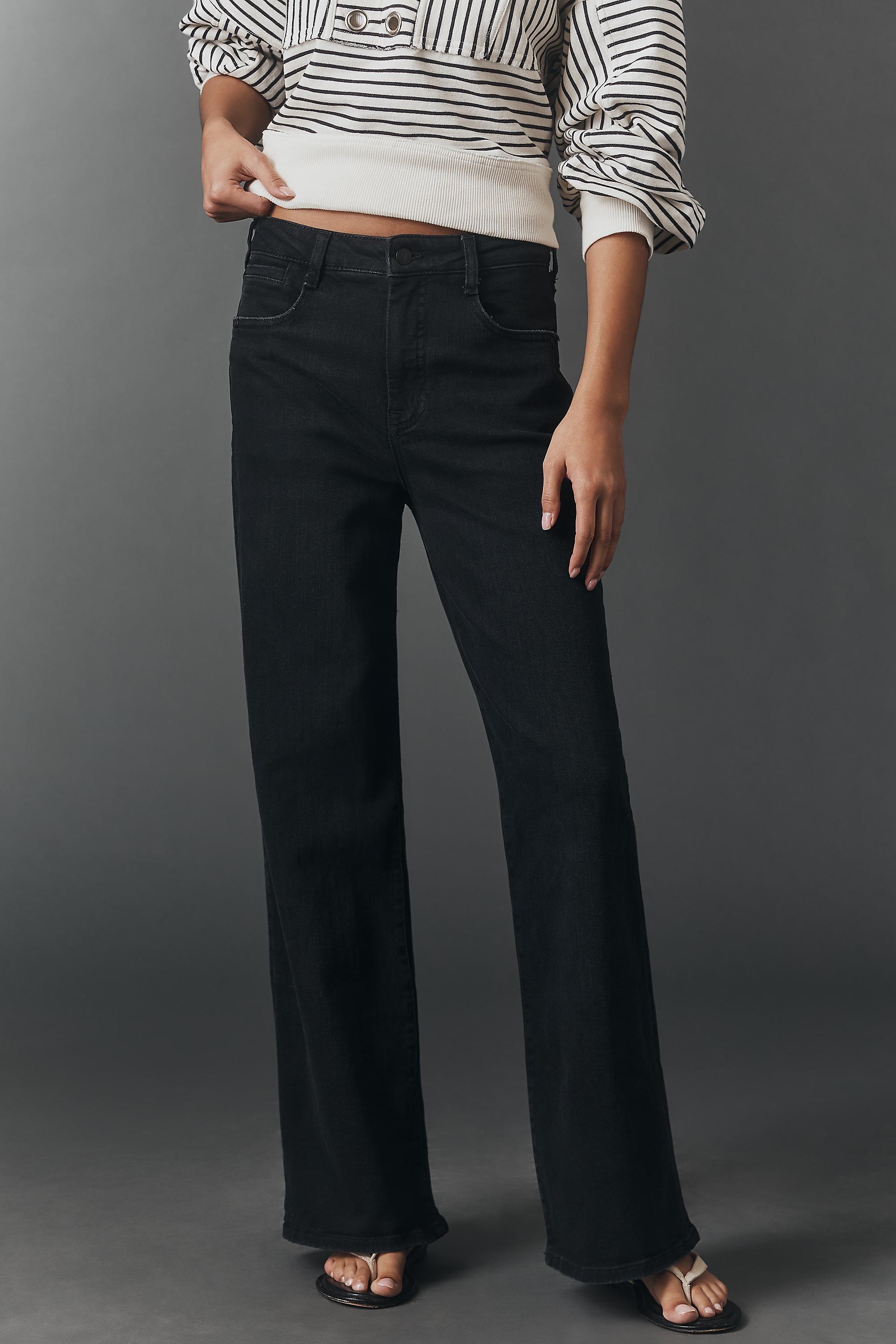 BLACK Ob Wn Sadie Hr Wide Leg A, A501_0001, large image number 2