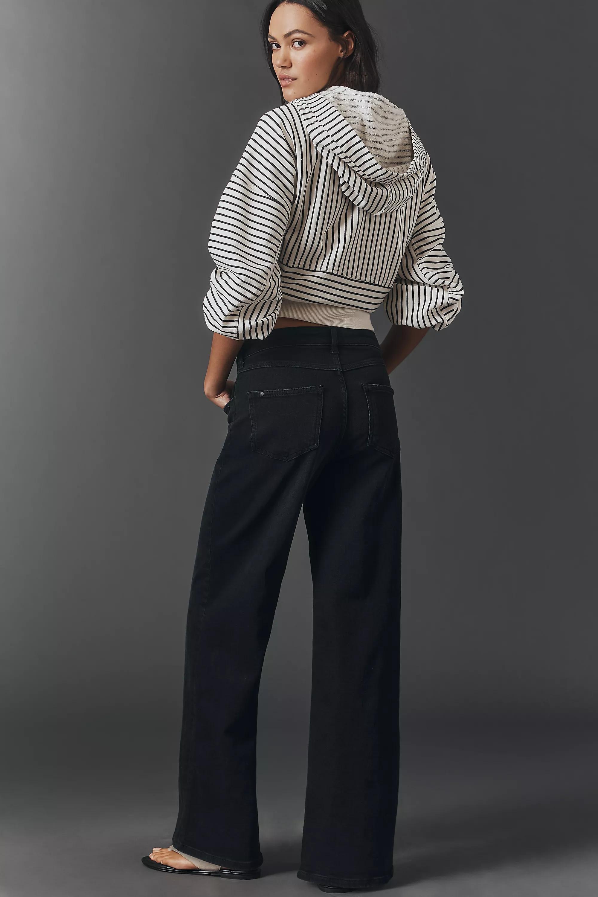 BLACK Ob Wn Sadie Hr Wide Leg A, A501_0001, large image number 4