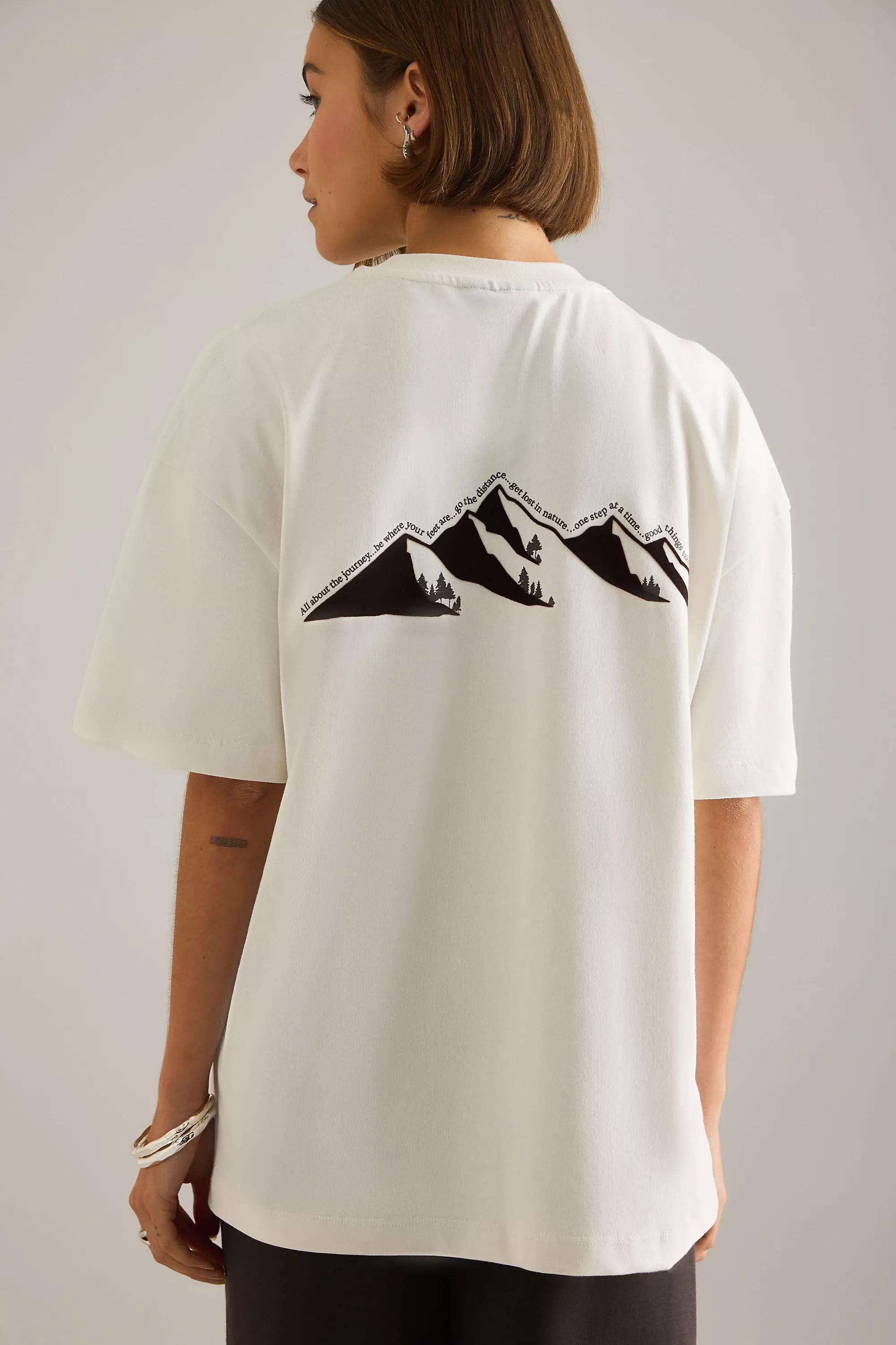 Tala Oversized Graphic T-Shirt, White, A501_0011, large image number 1