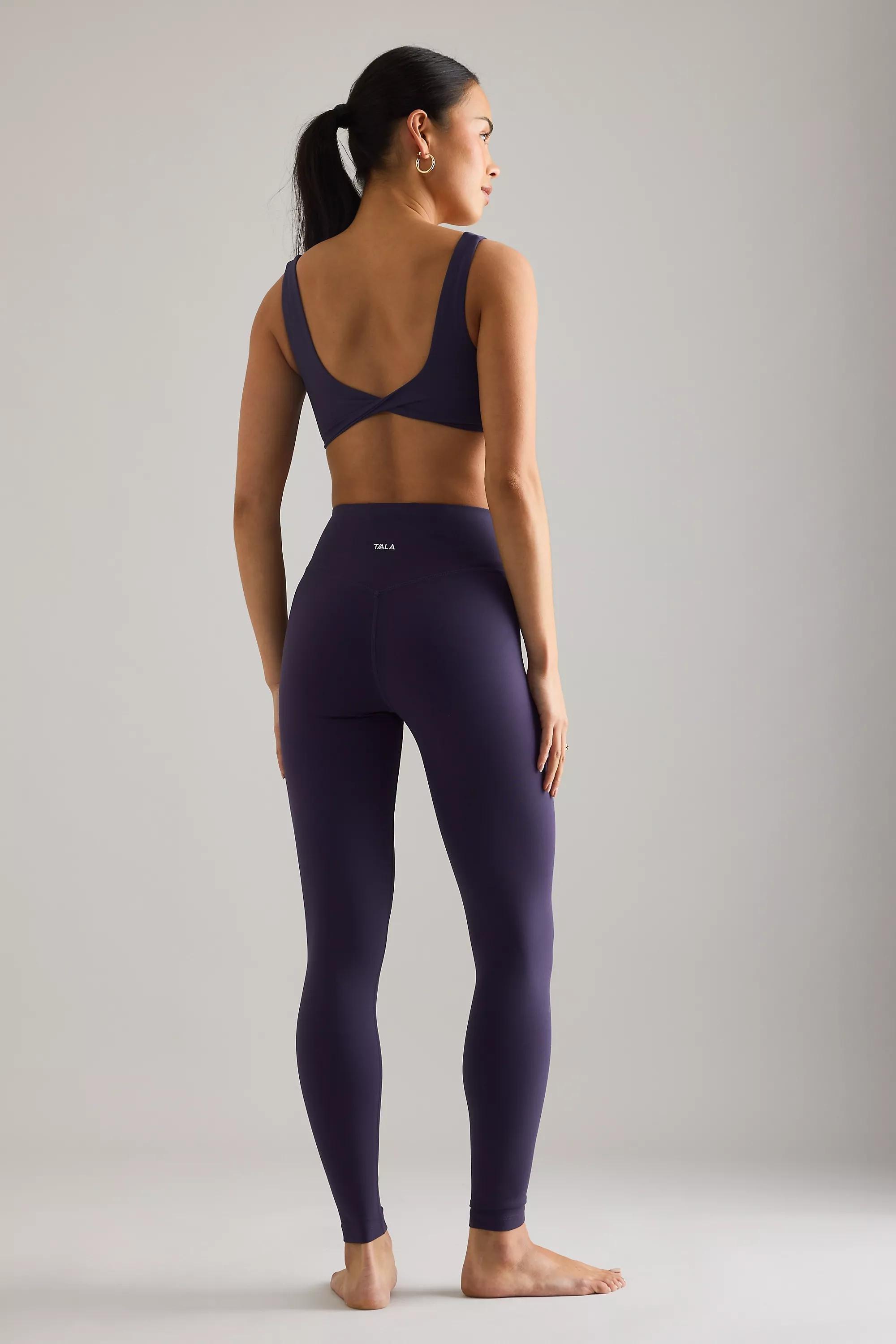 Tala Dayflex Ruched Front Sports Bra, Purple, Purple, large image number 1