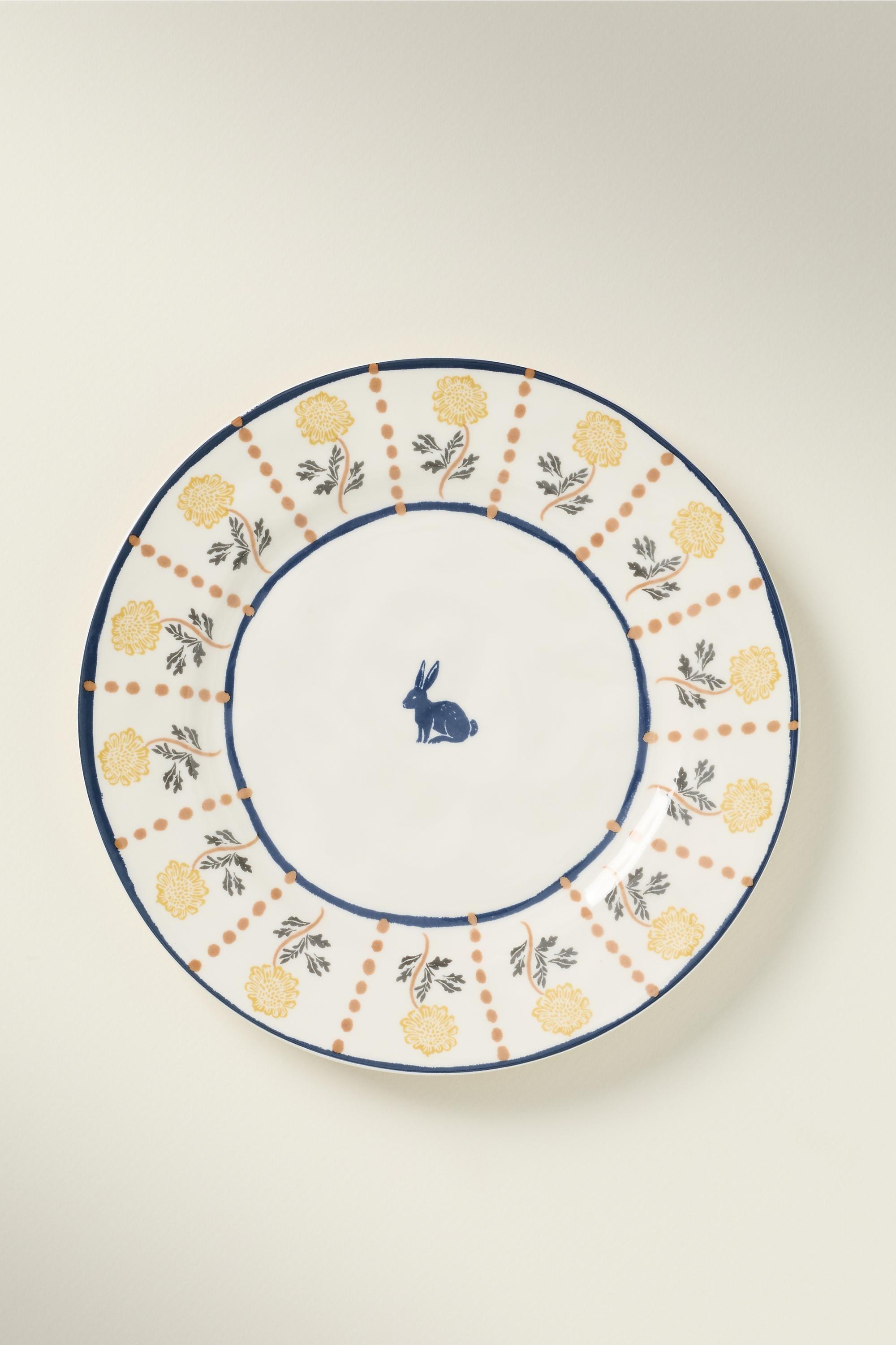 Millie Stoneware Dessert Plate, Blue, A501_0073, large image number 0