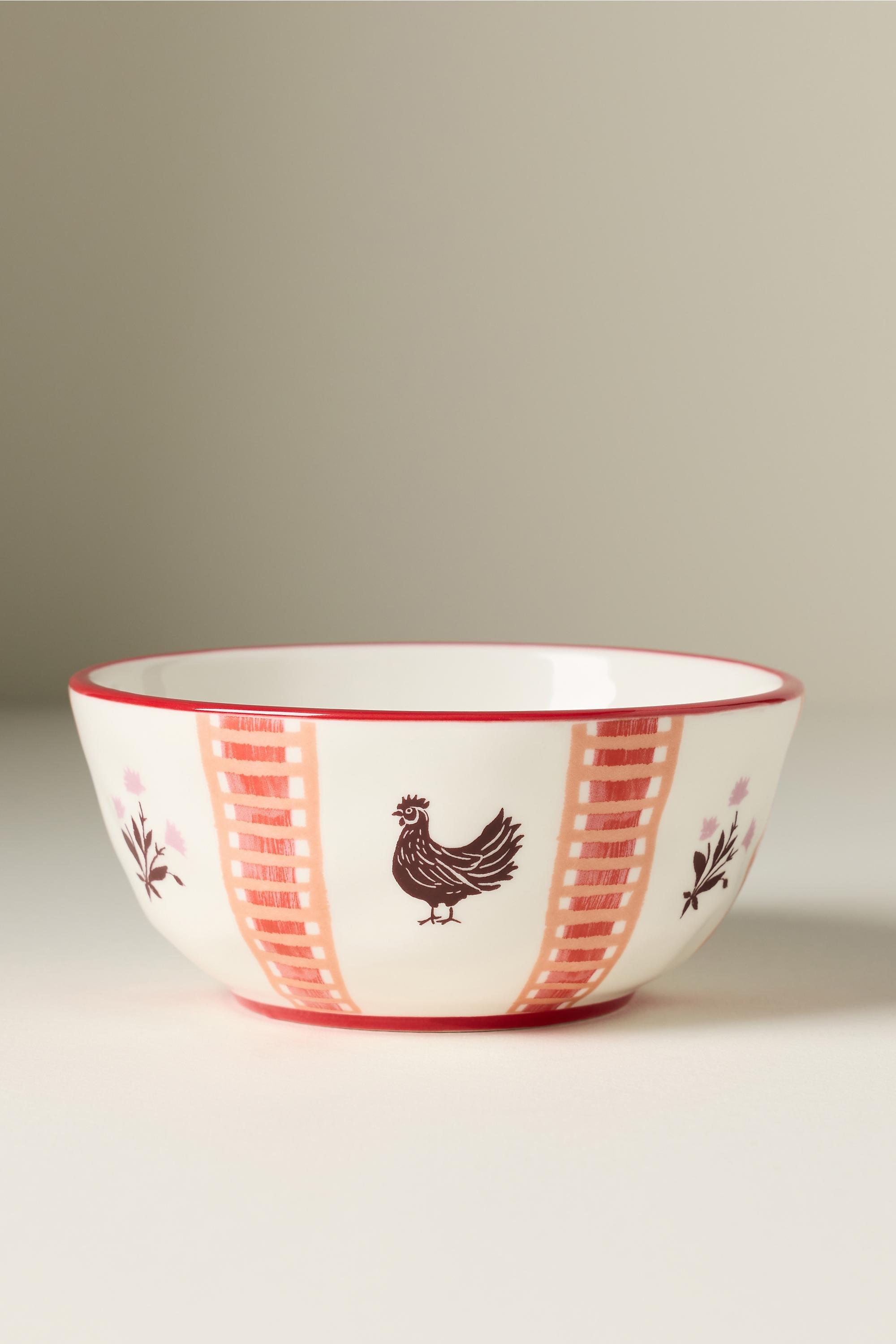 Millie Stoneware Yogurt Bowl, Orange, A501_0080, large image number 1