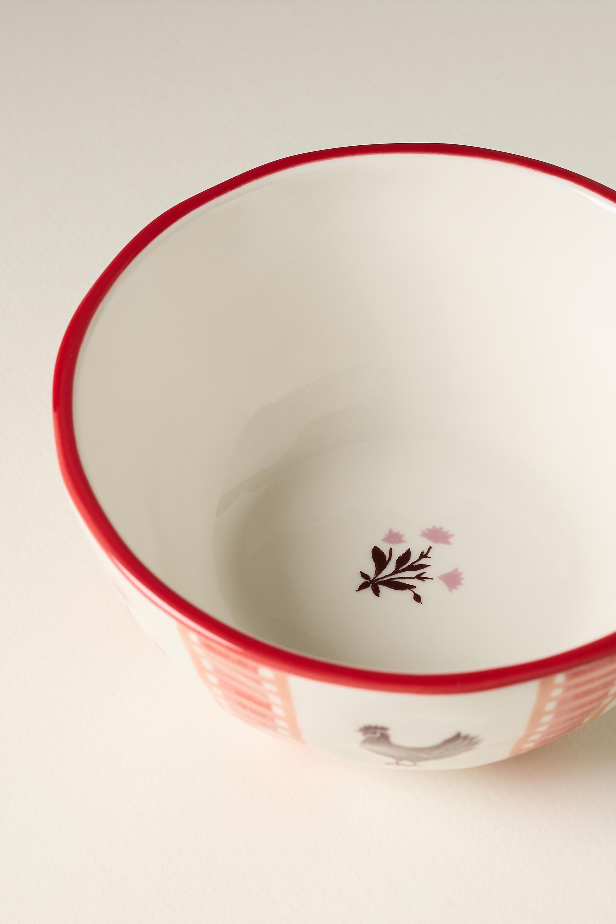 Millie Stoneware Yogurt Bowl, Orange, A501_0080, large image number 3
