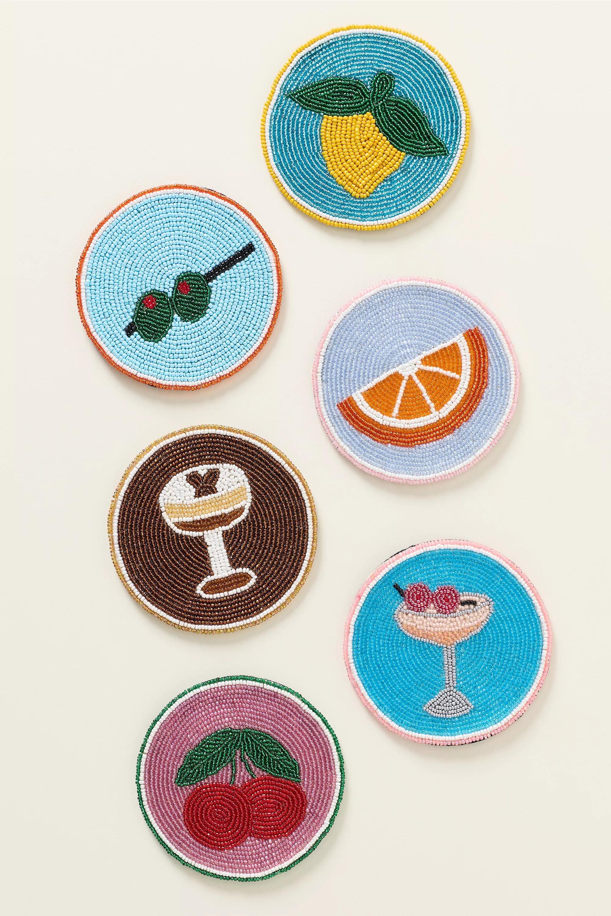 Fiona Coasters Brown, Brown, large image number 1