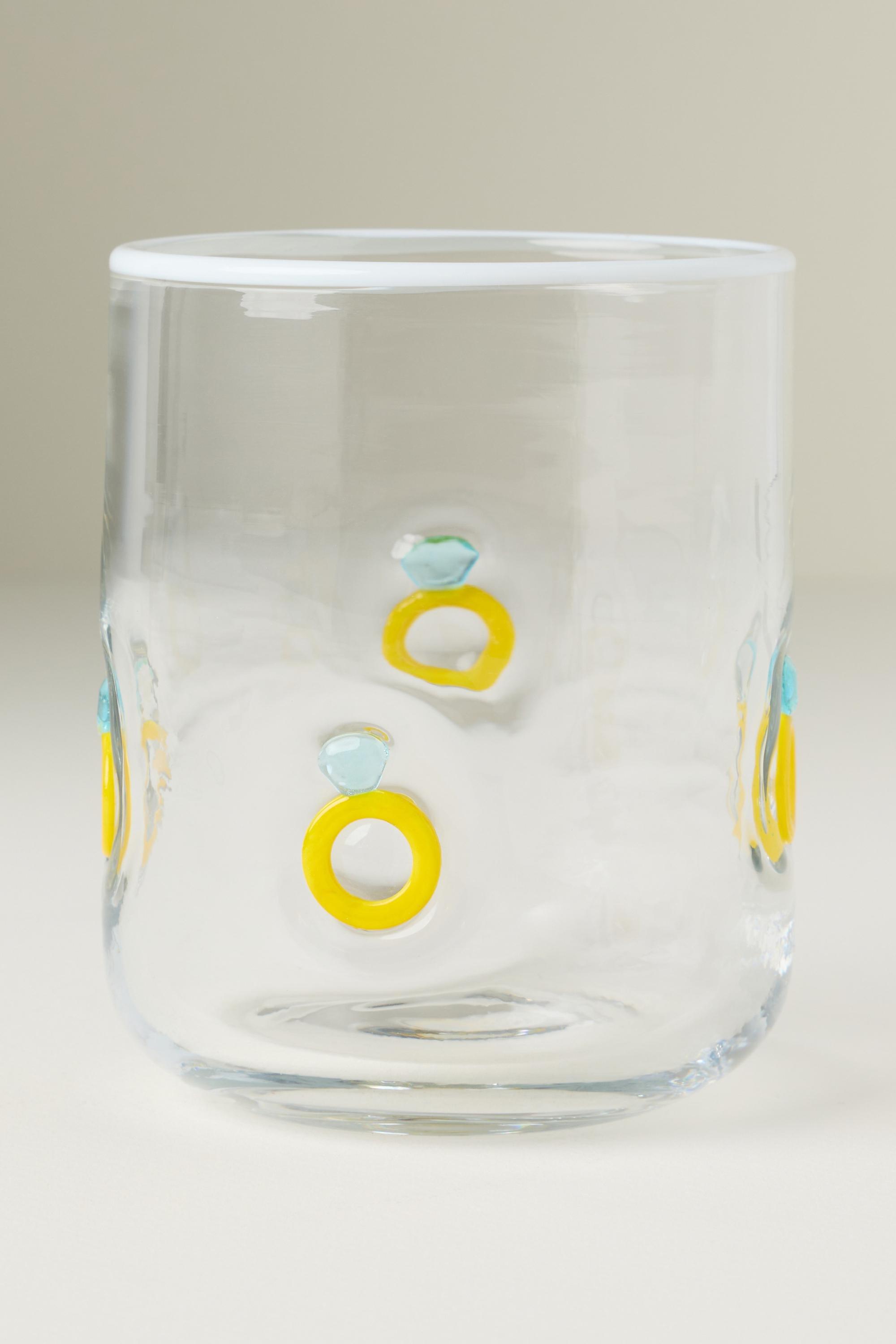 Icon Juice Glass, Yellow, Yellow, large image number 4