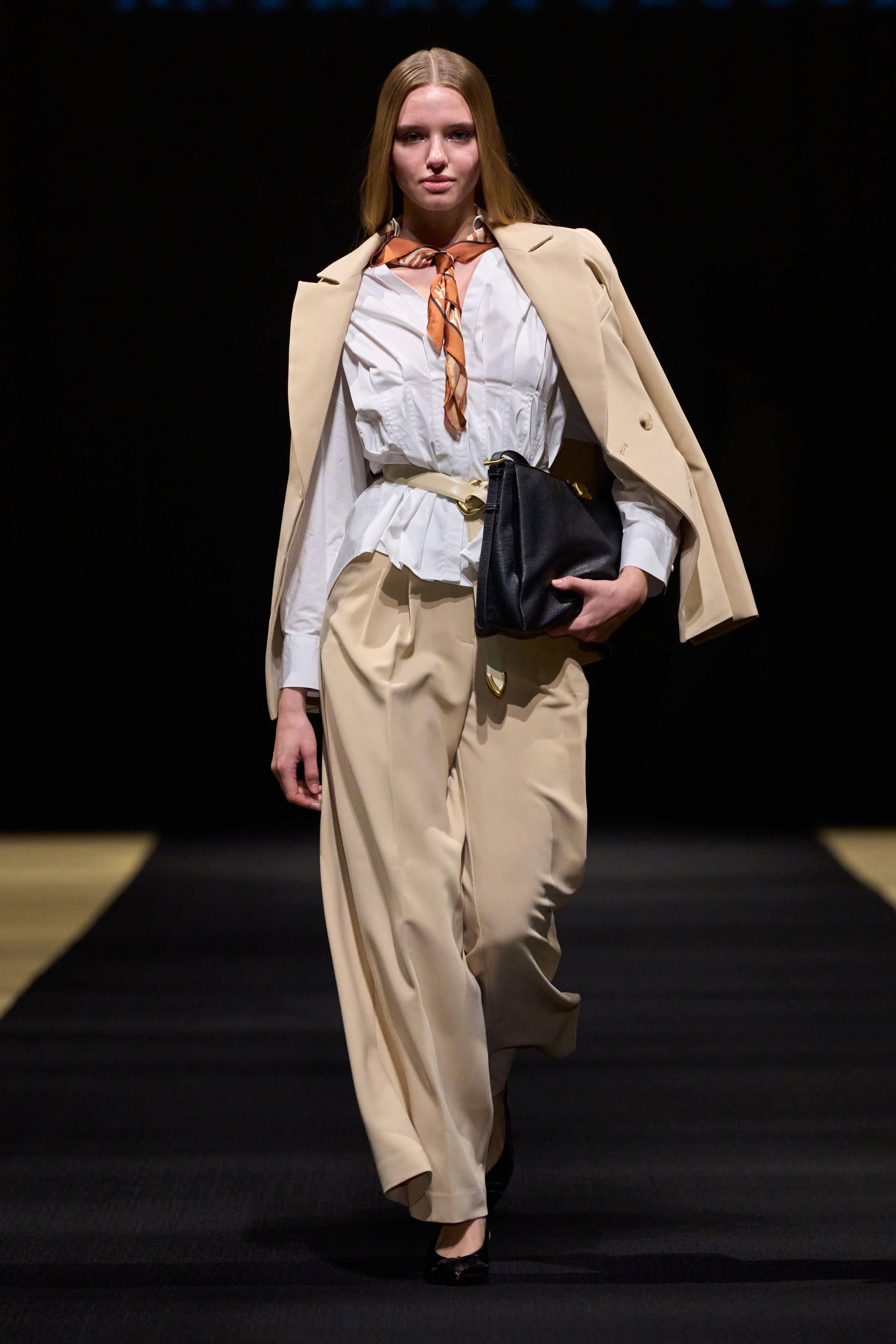 The Avery Pleated Trousers by Maeve, Beige, A501_0024, large image number 0