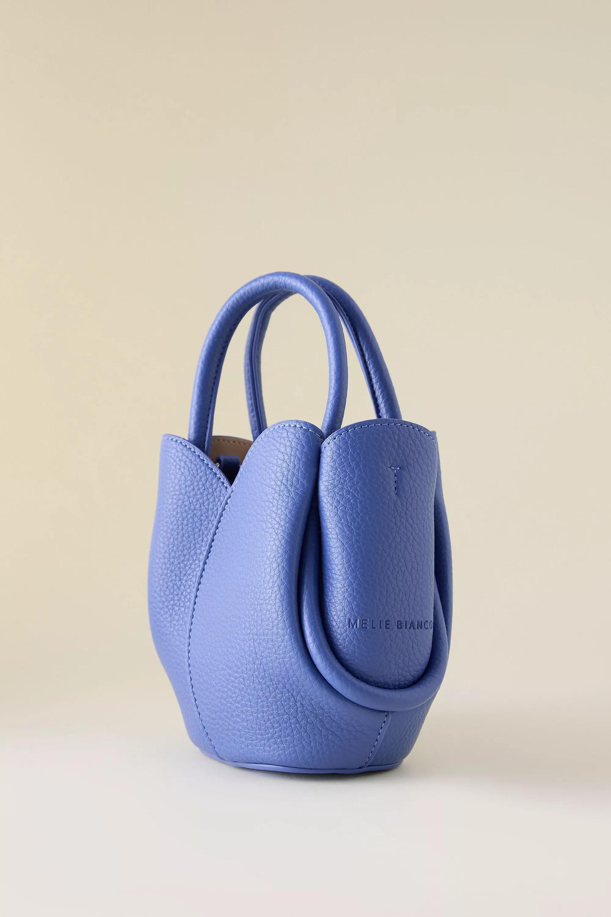Melie Bianco Tulip Top-Handle Crossbody Mini Tote Bag, Blue, A501_0040, large image number 1