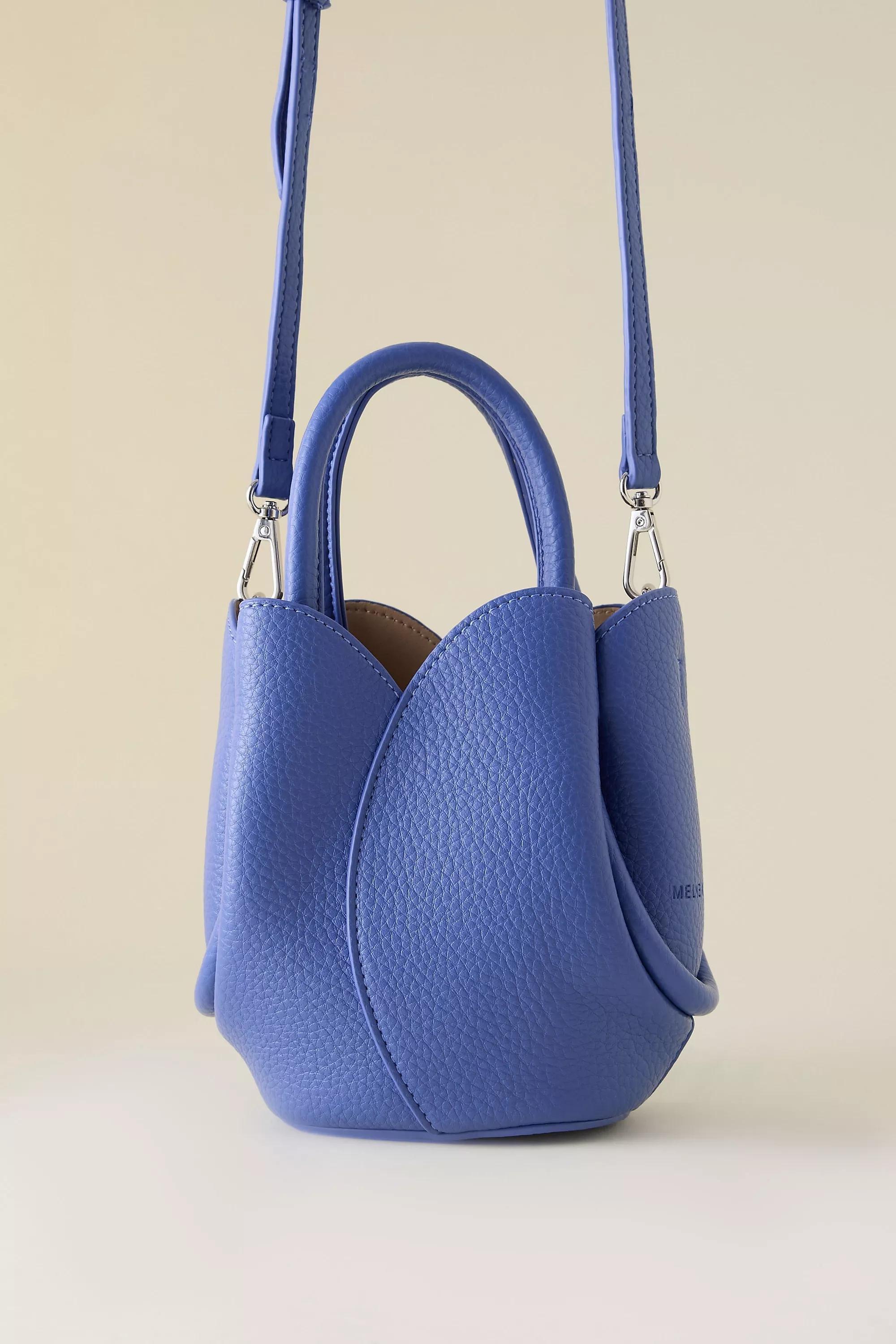 Melie Bianco Tulip Top-Handle Crossbody Mini Tote Bag, Blue, A501_0040, large image number 2