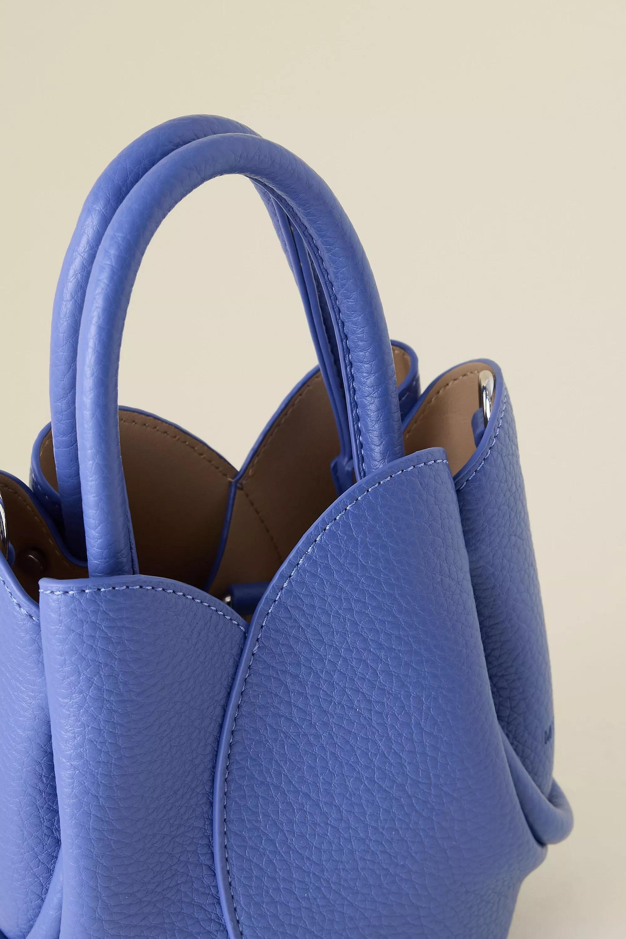Melie Bianco Tulip Top-Handle Crossbody Mini Tote Bag, Blue, A501_0040, large image number 3