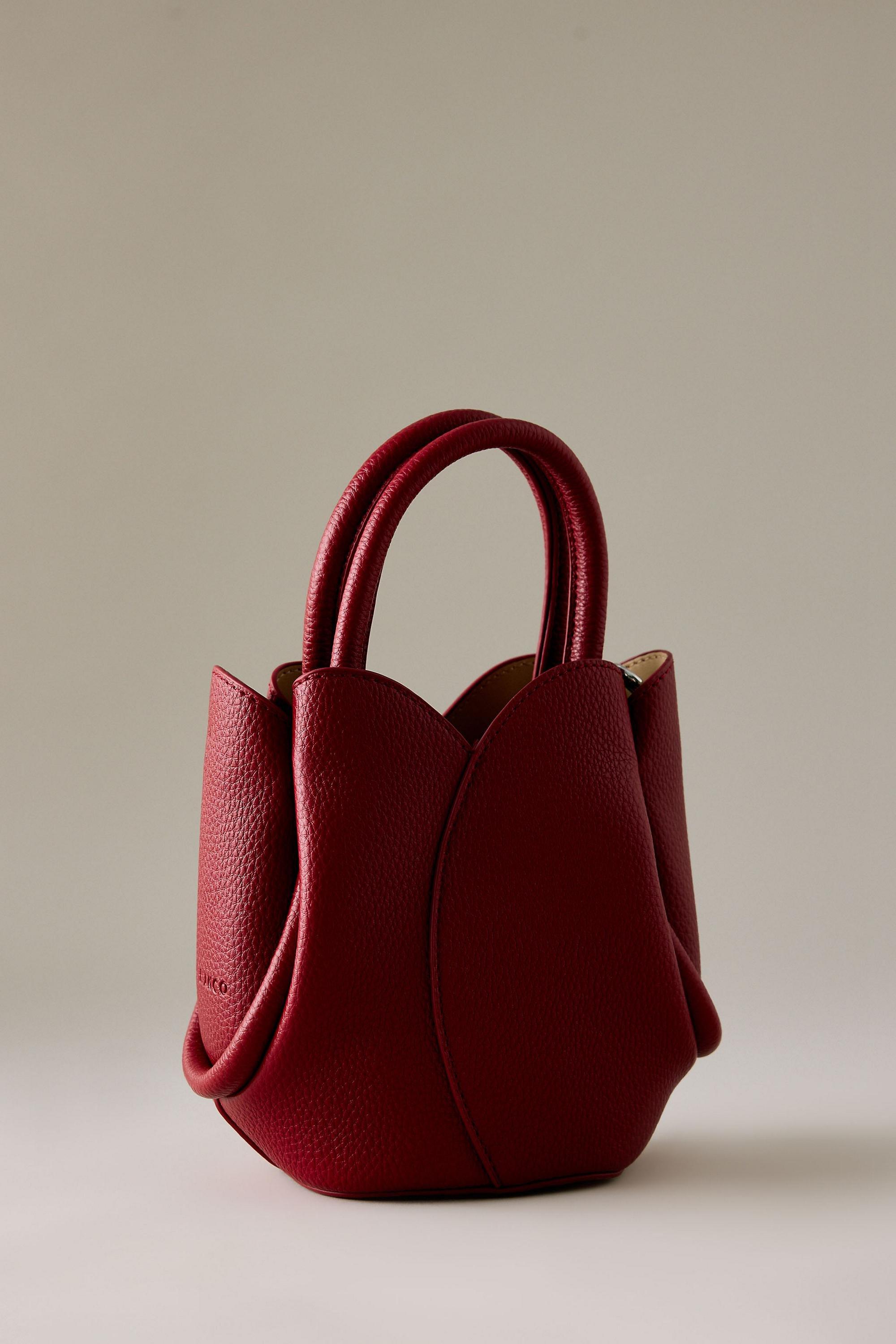 Melie Bianco Tulip Top-Handle Crossbody Mini Tote Bag, Red, A501_0060, large image number 0