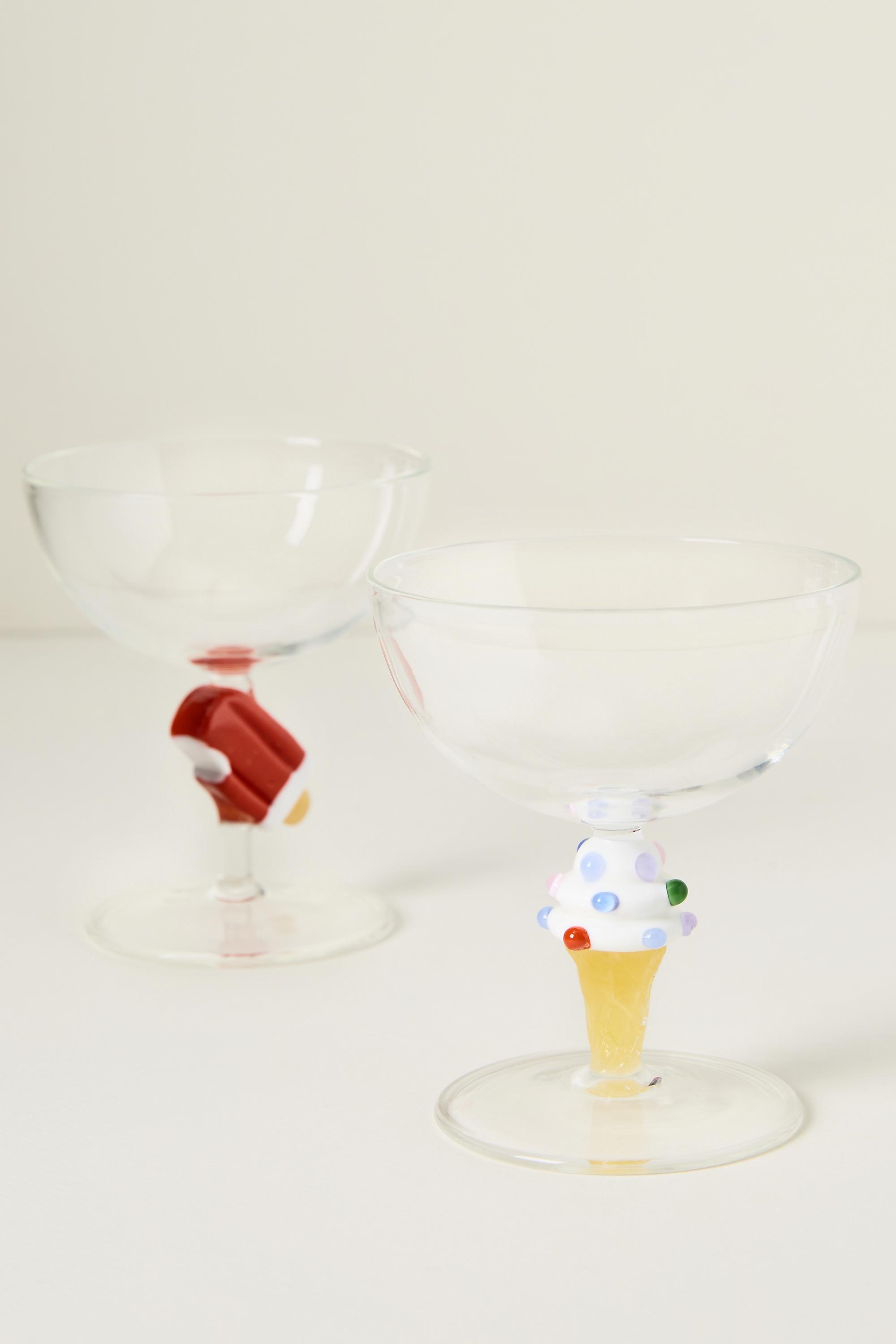 Clara Coupe Glass, Red, Red, large image number 1