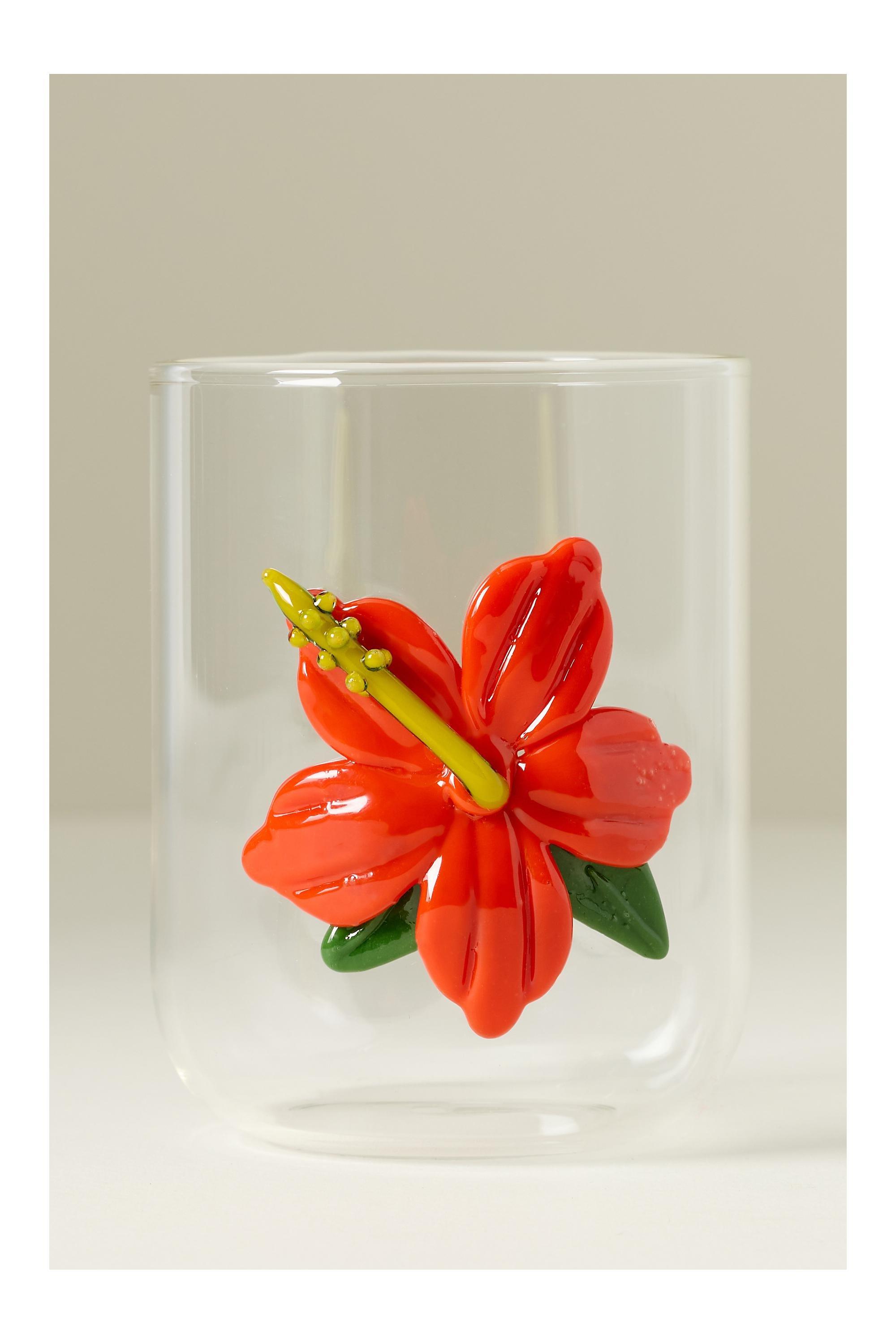Love Notes Icon Juice Glass, Orange, Orange, large image number 1