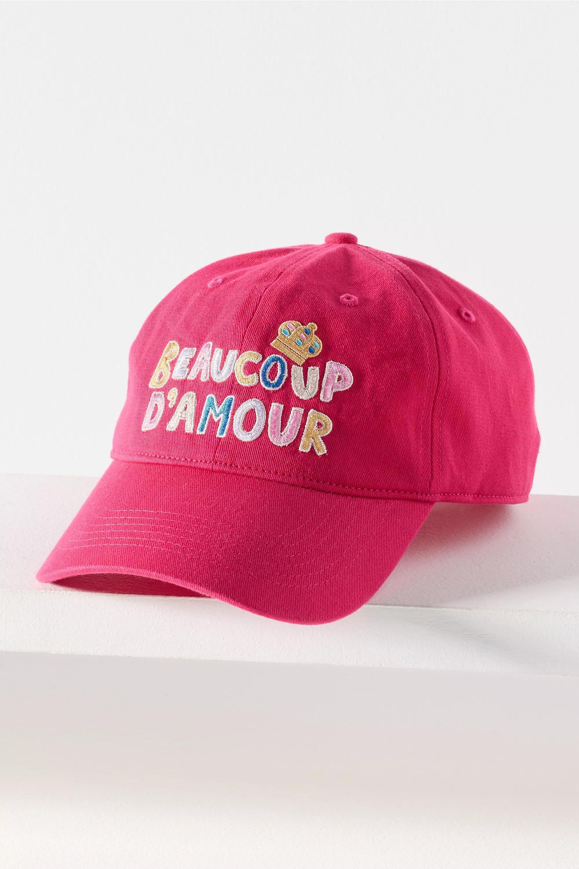 By Anthropologie Icons Baseball Cap, Red, Red, large image number 0
