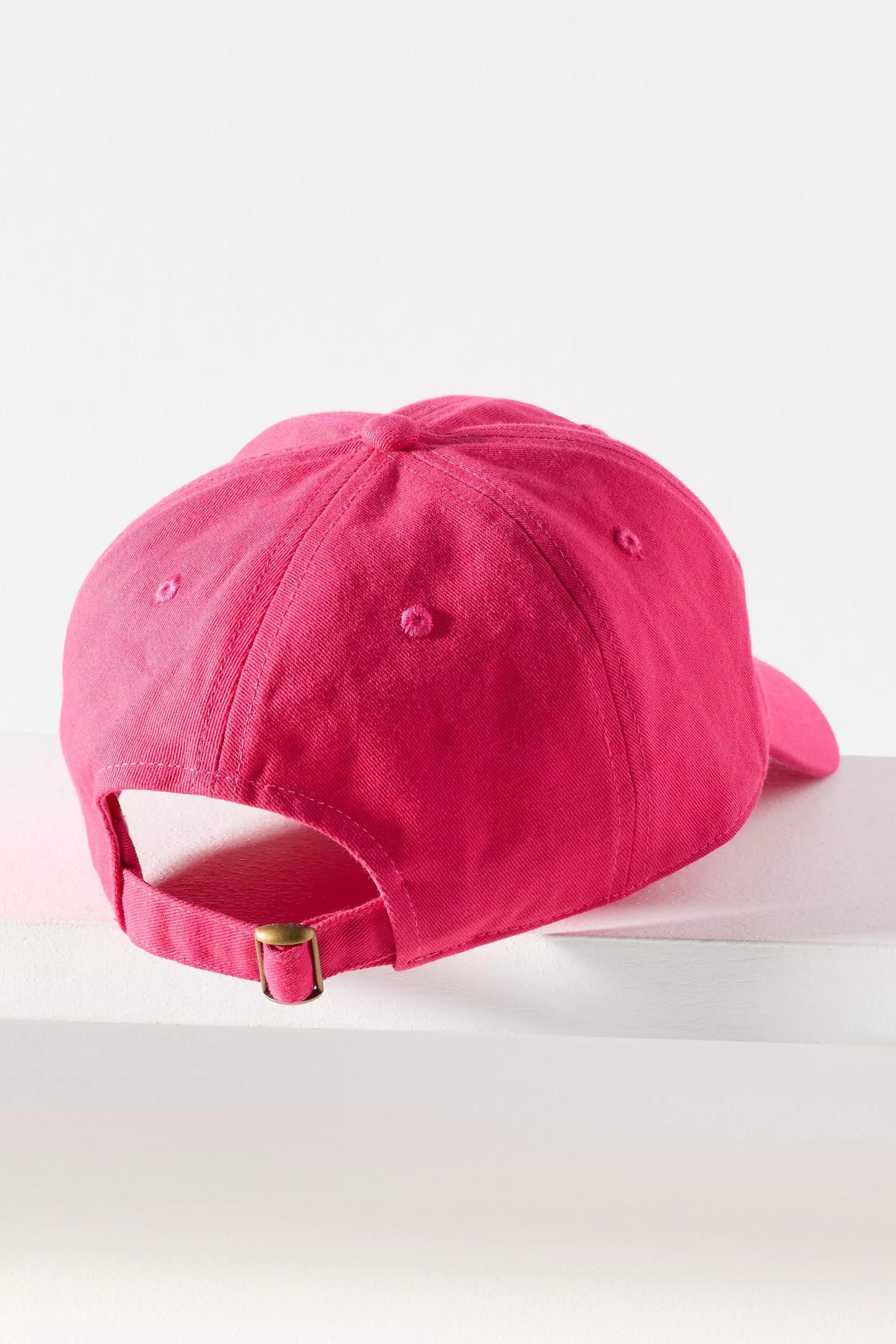 By Anthropologie Icons Baseball Cap, Red, Red, medium