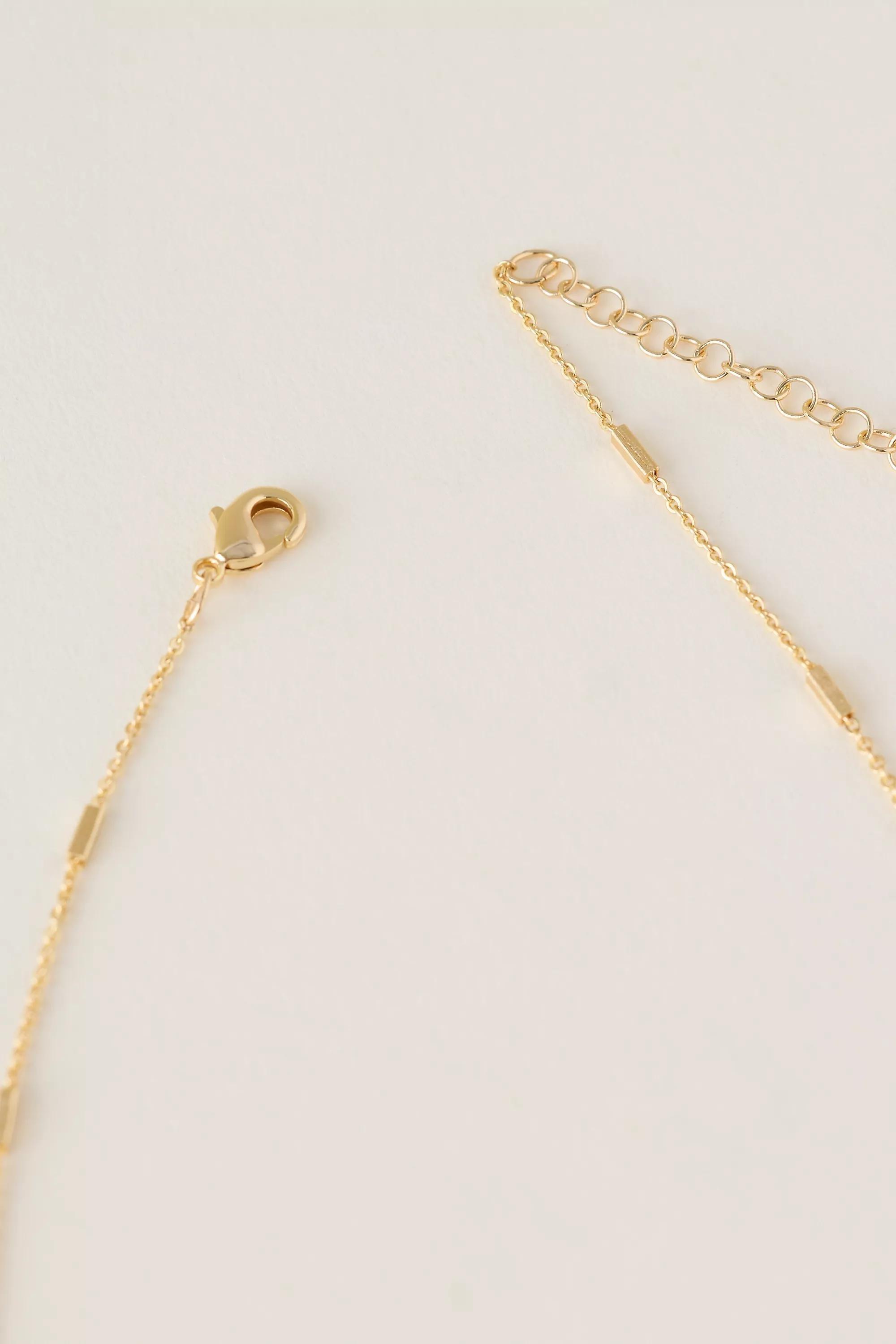 Daisy Pendant Necklace, Gold, A501_0070, large image number 2