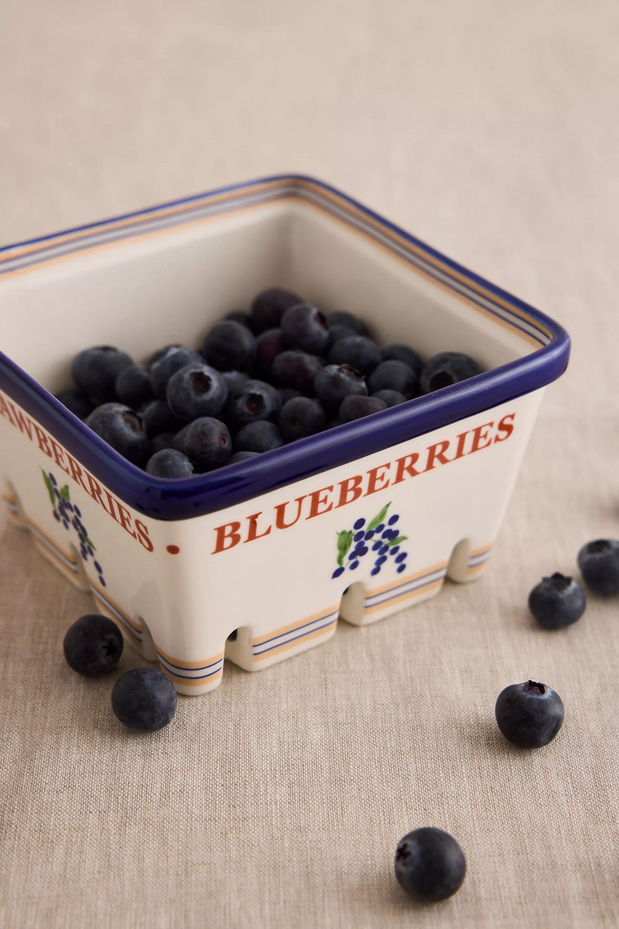 Lotta Small Berry Basket, Navy, large image number 0