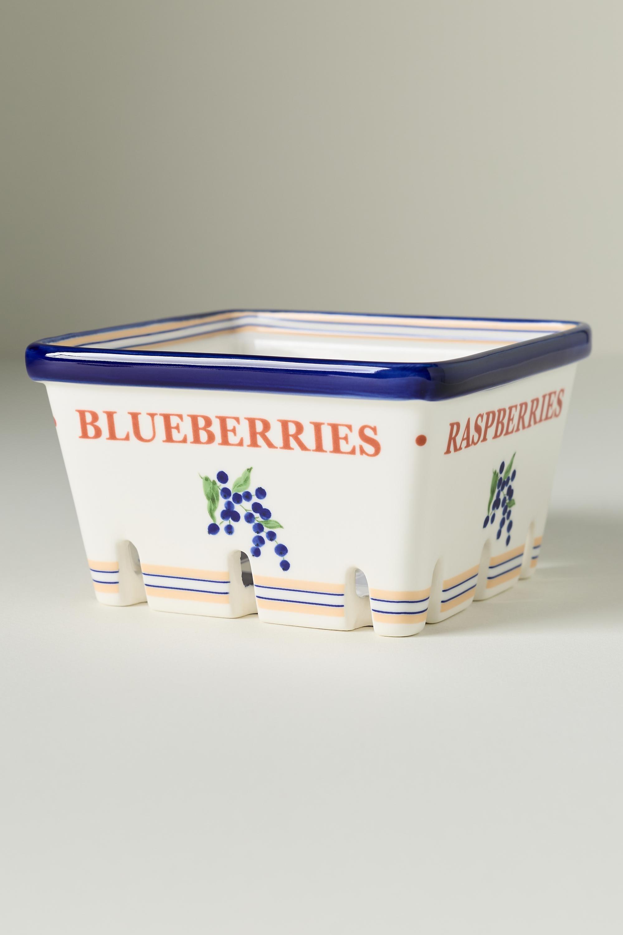 Lotta Small Berry Basket, Navy, large image number 1