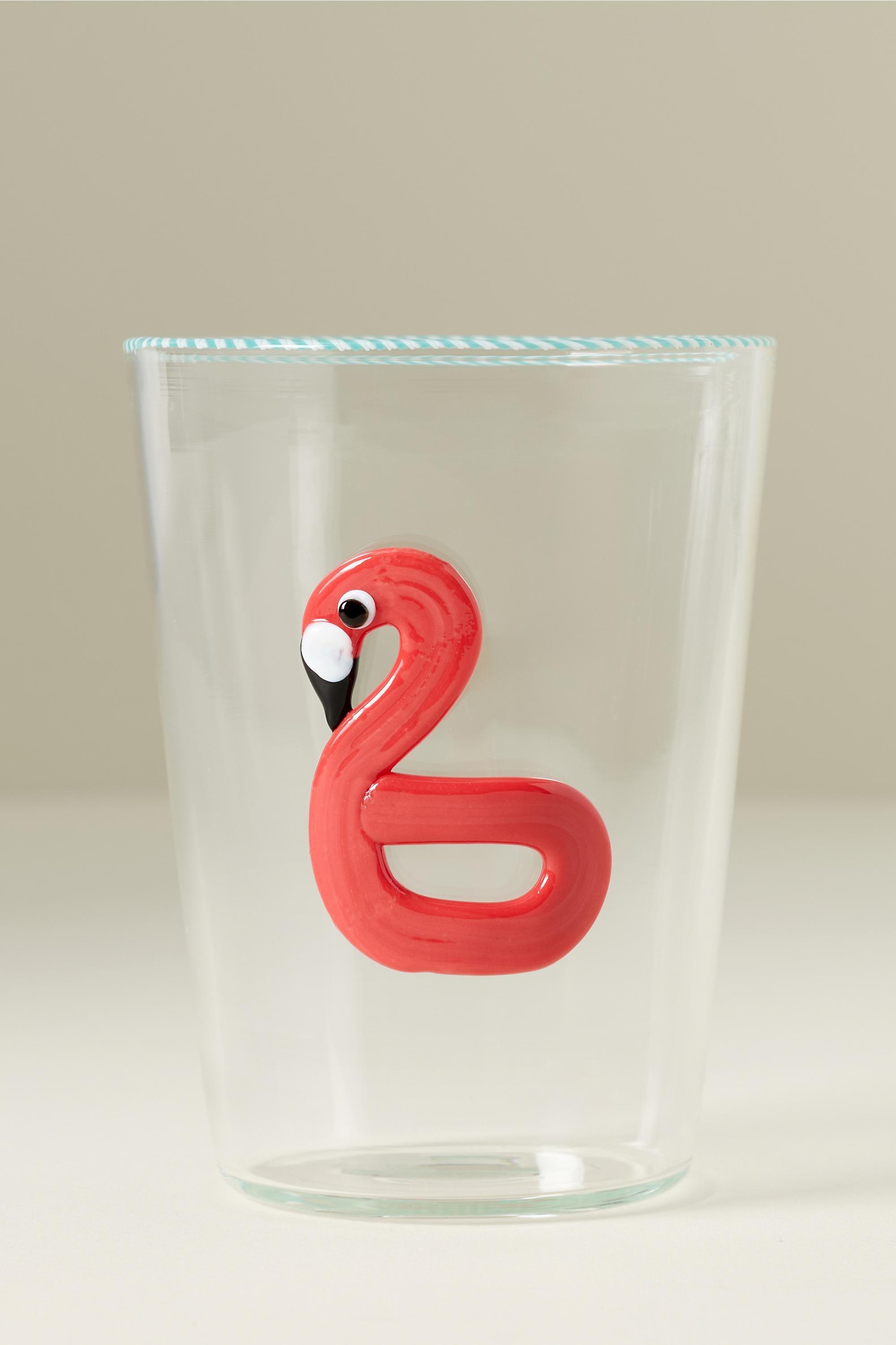Poolside Juice Glass, Pink, Pink, large image number 1
