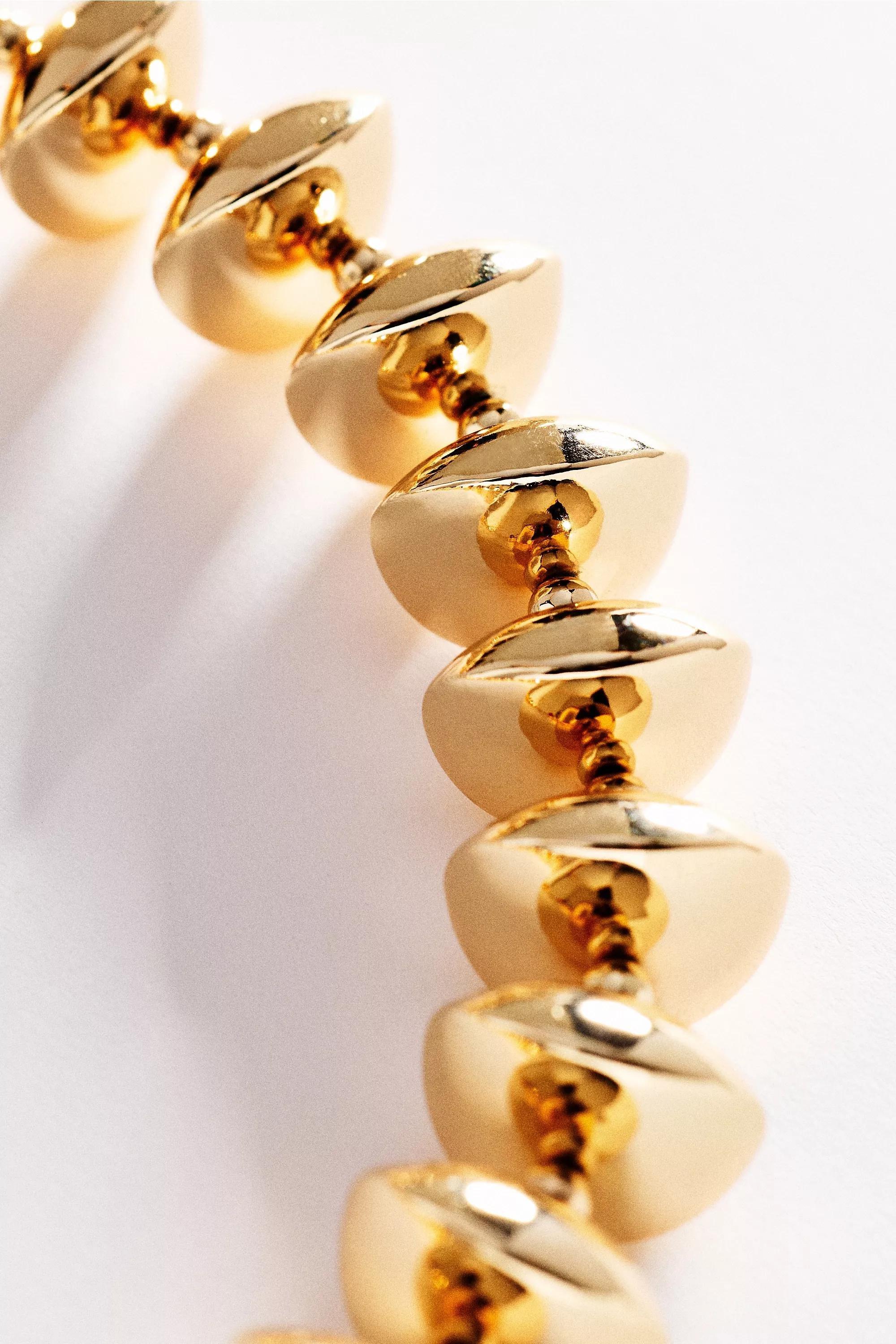 Orb Statement Layering Necklace, Gold, A501_0070, large image number 1