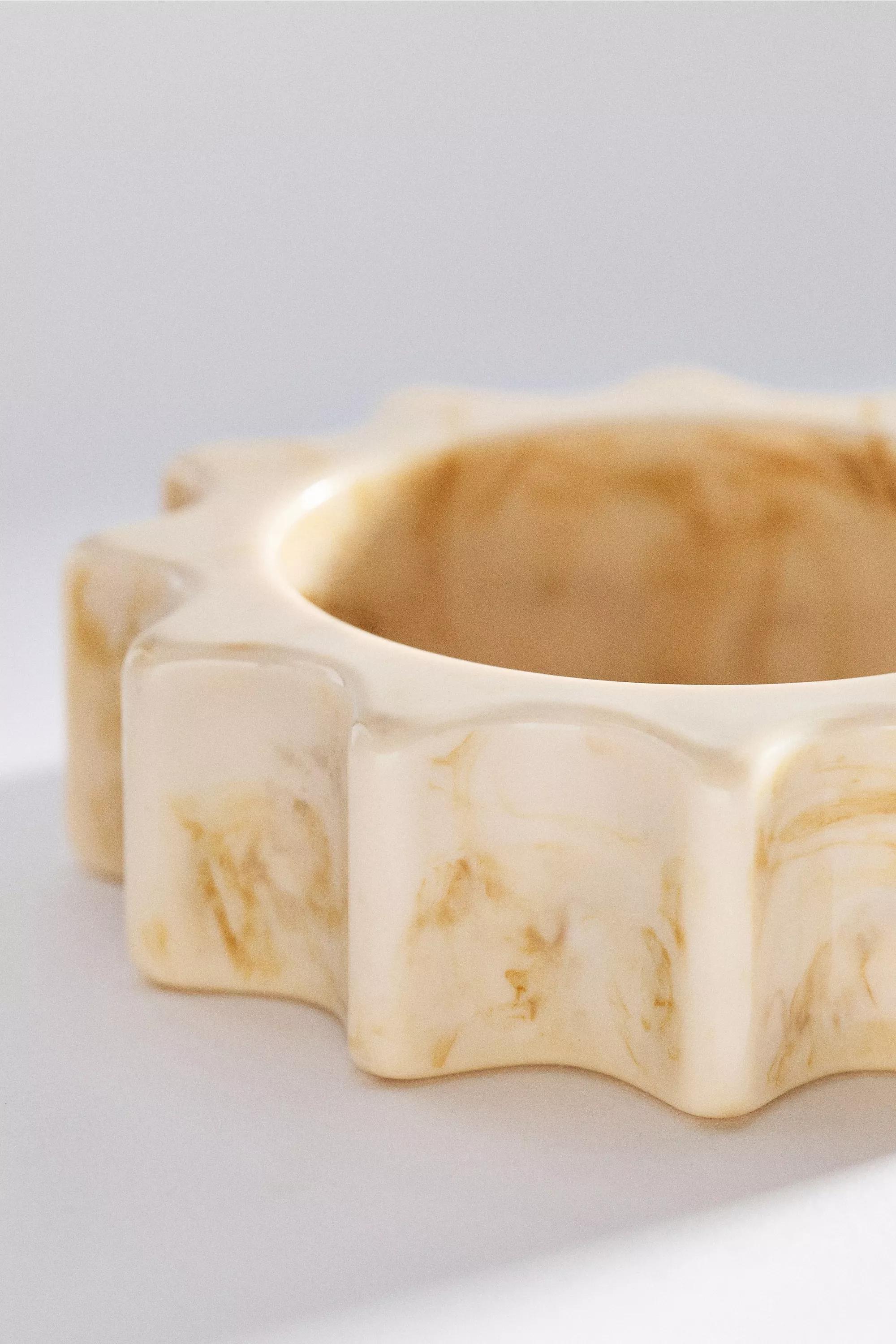 Ridged Chunky Bracelet, White, A501_0010, medium