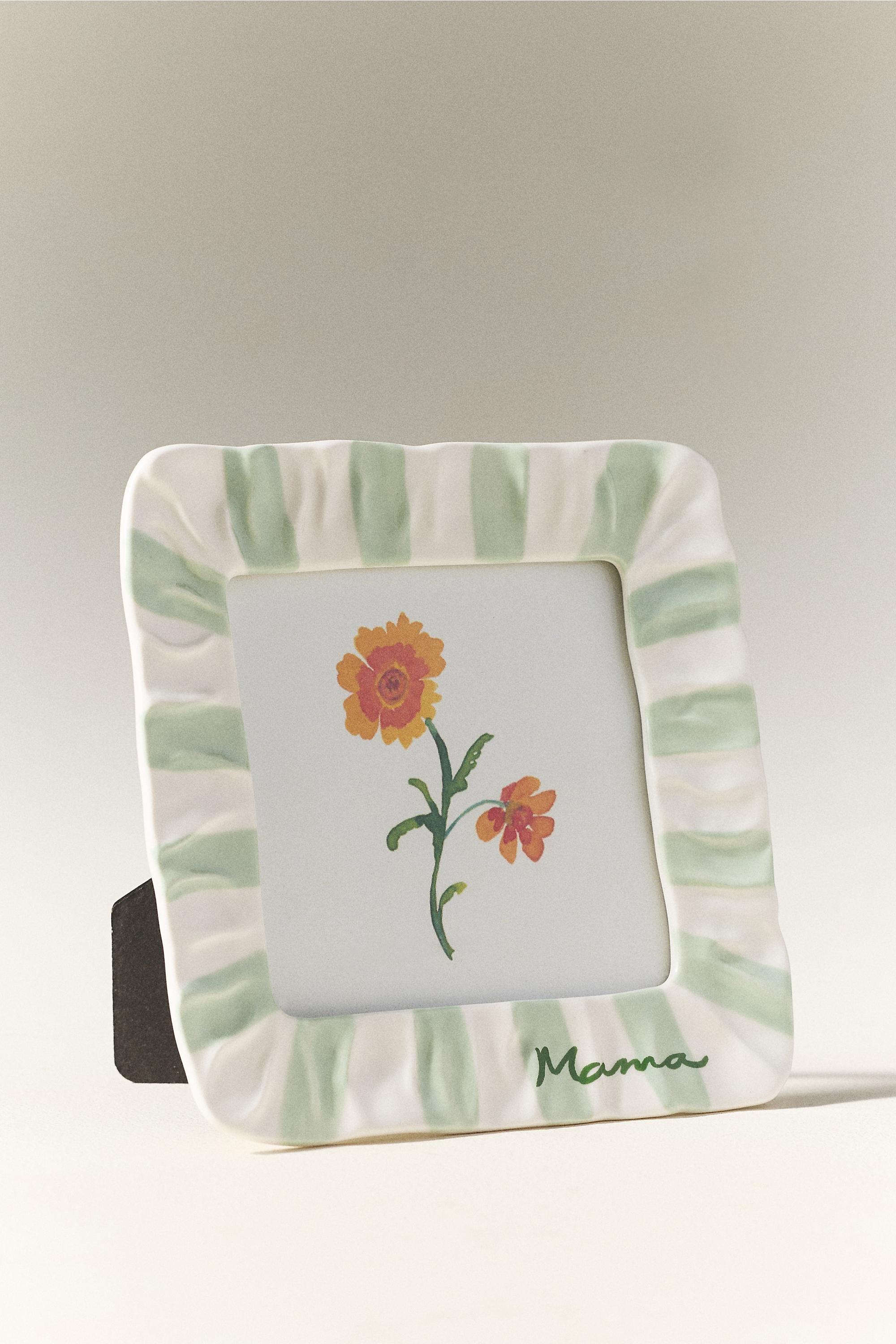 Amma Ruffle Frame, Green, A501_0237, large image number 1