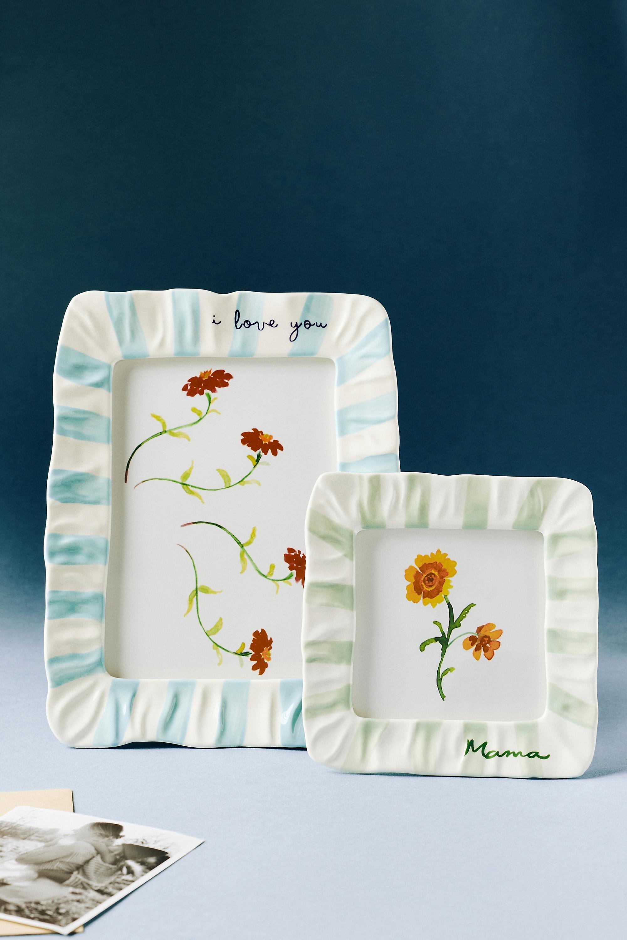 Amma Ruffle Frame, Blue, A501_0432, large image number 1