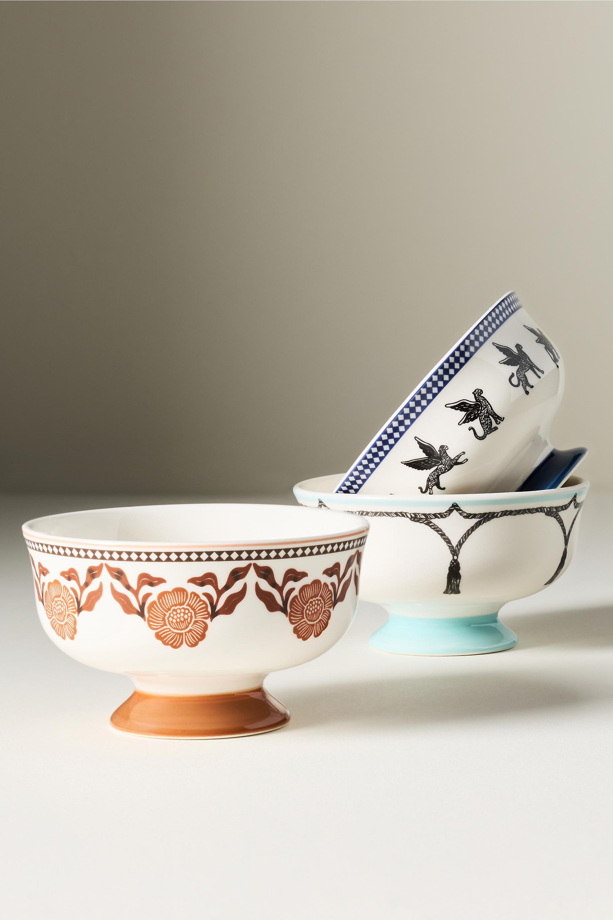 Reverie Stoneware Nut Bowl, Blue, Navy, medium