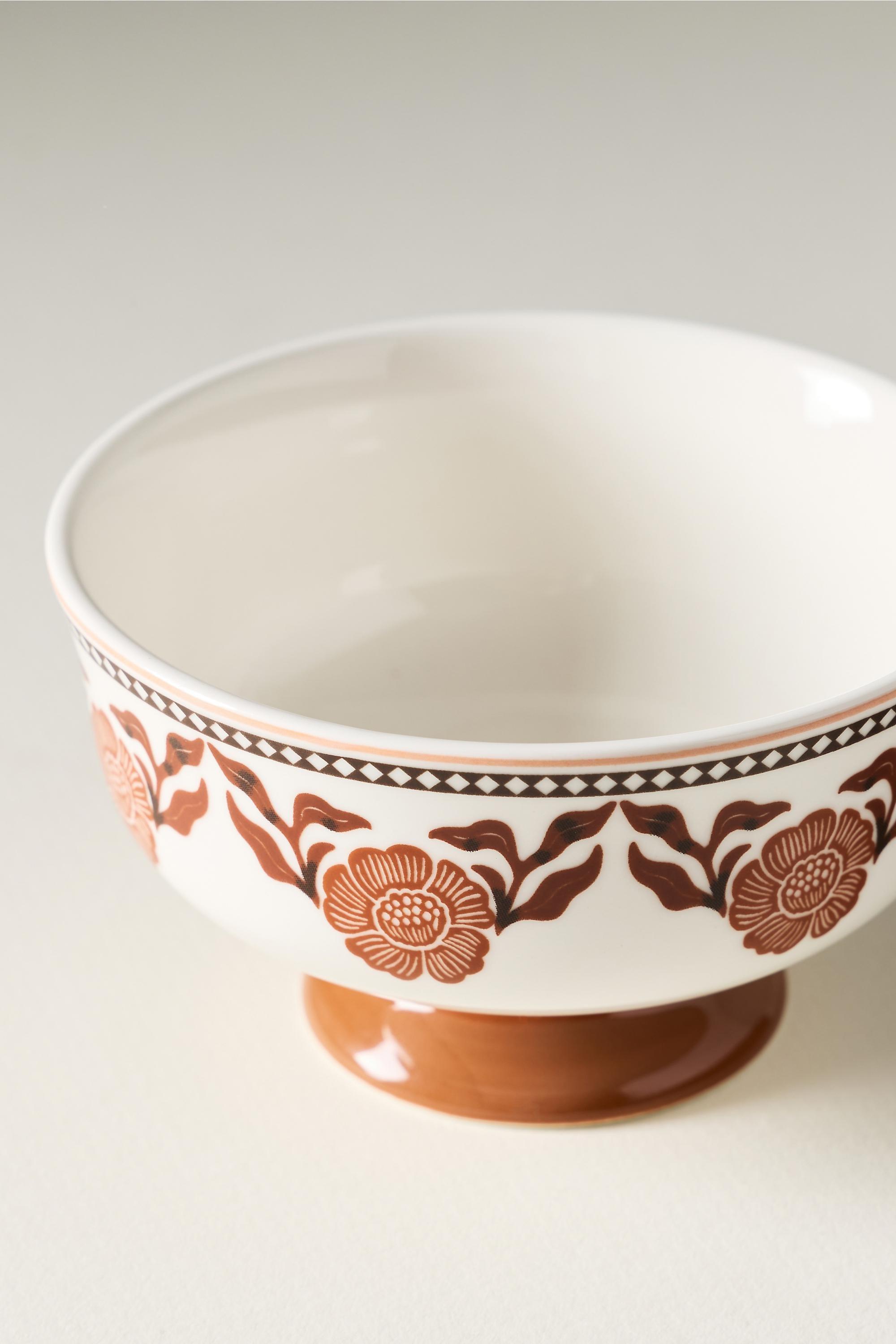 Reverie Stoneware Nut Bowl, Orange, large image number 2