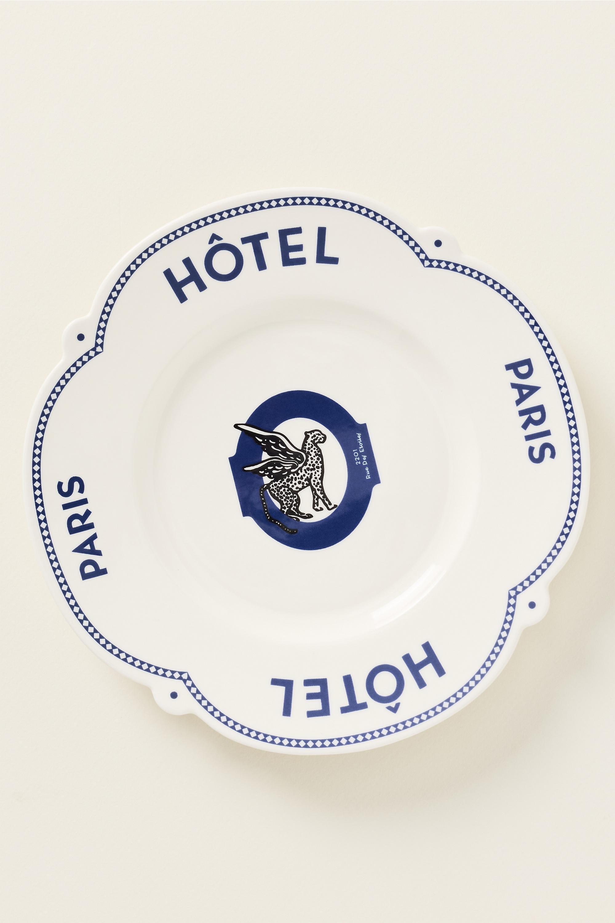 Reverie Stoneware Dessert Plate, Navy, medium