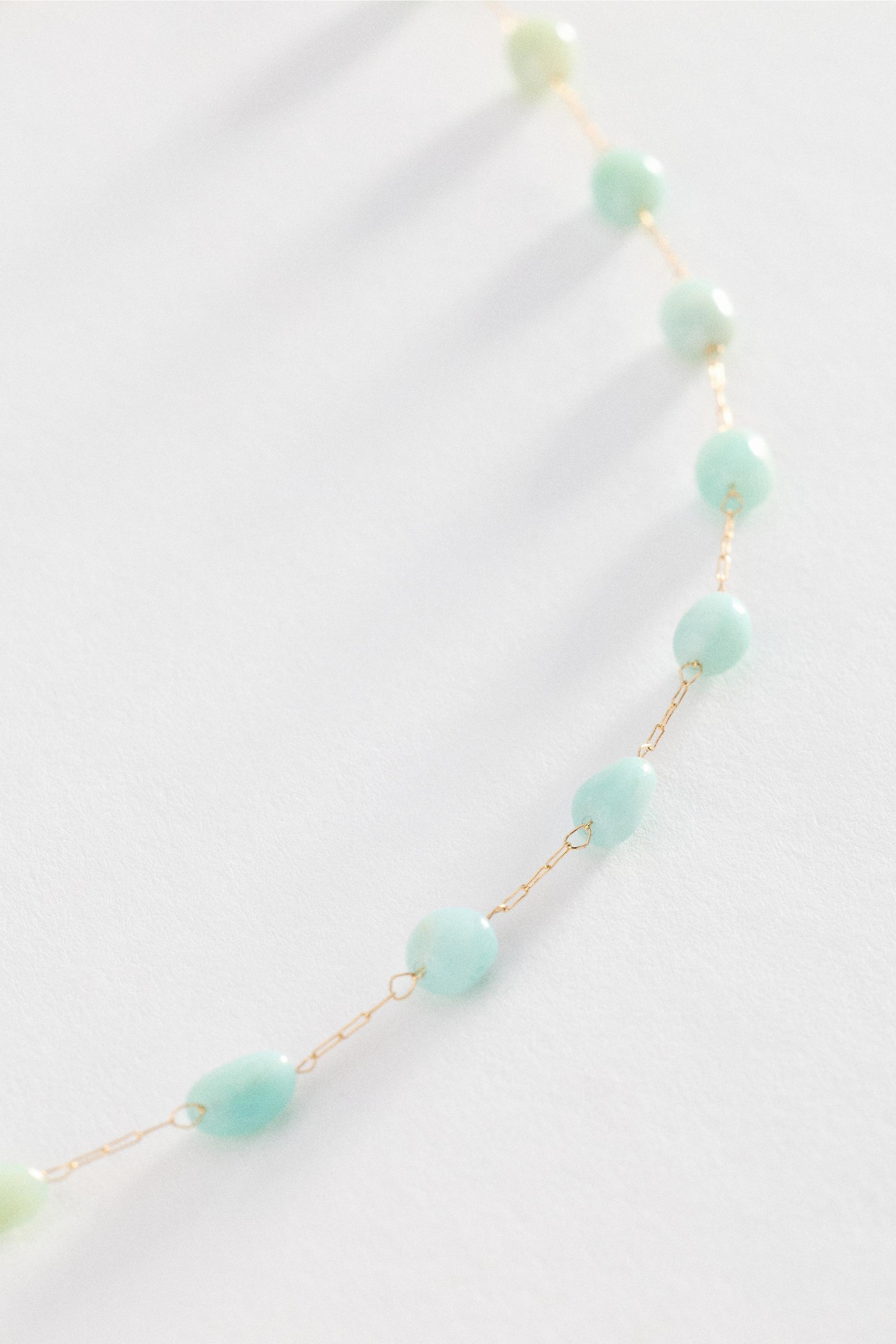 TURQUOISE Floating Stone Necklace, A501_0046, large image number 2