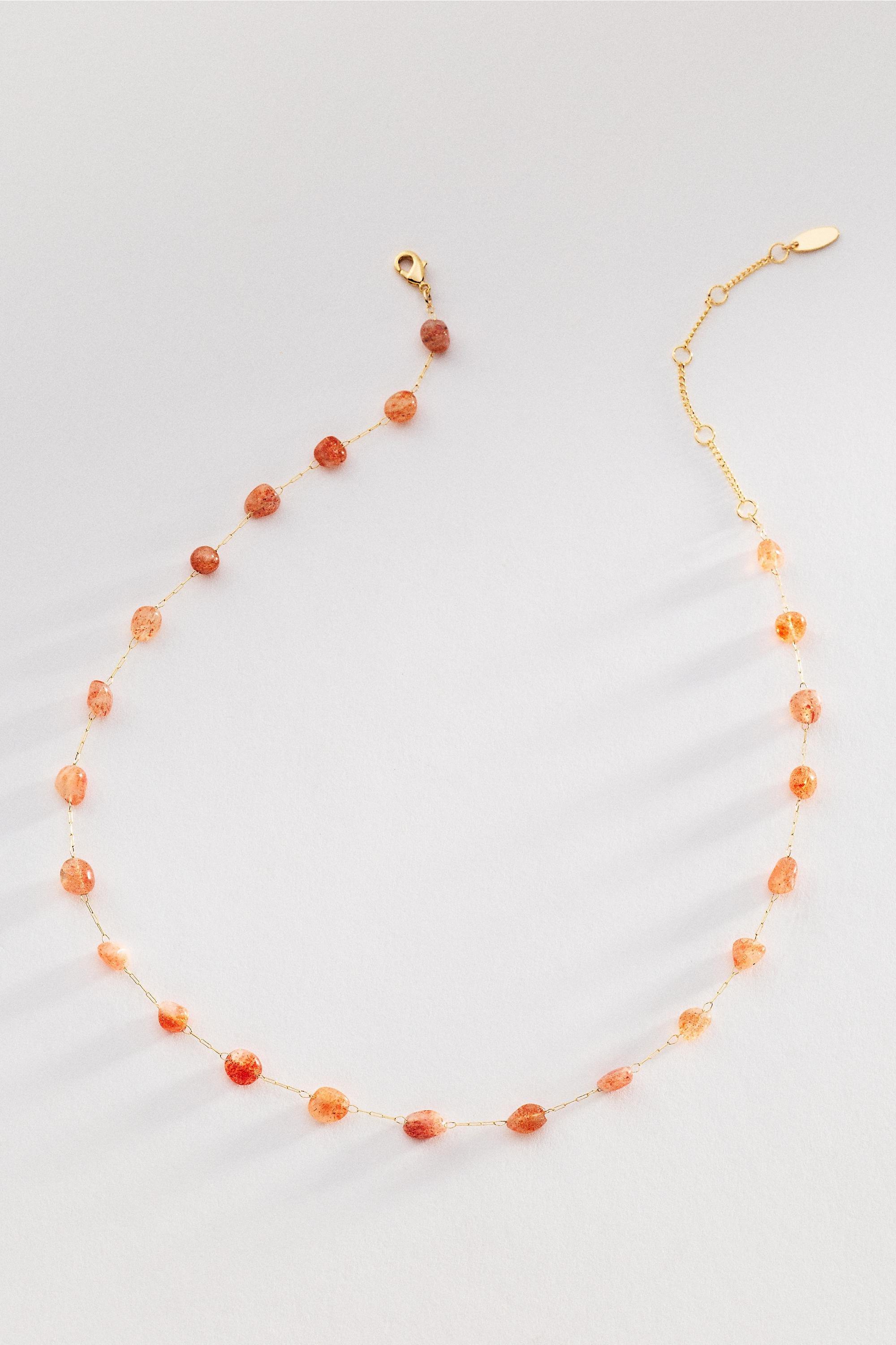 MAUVE Floating Stone Necklace, A501_0054, medium