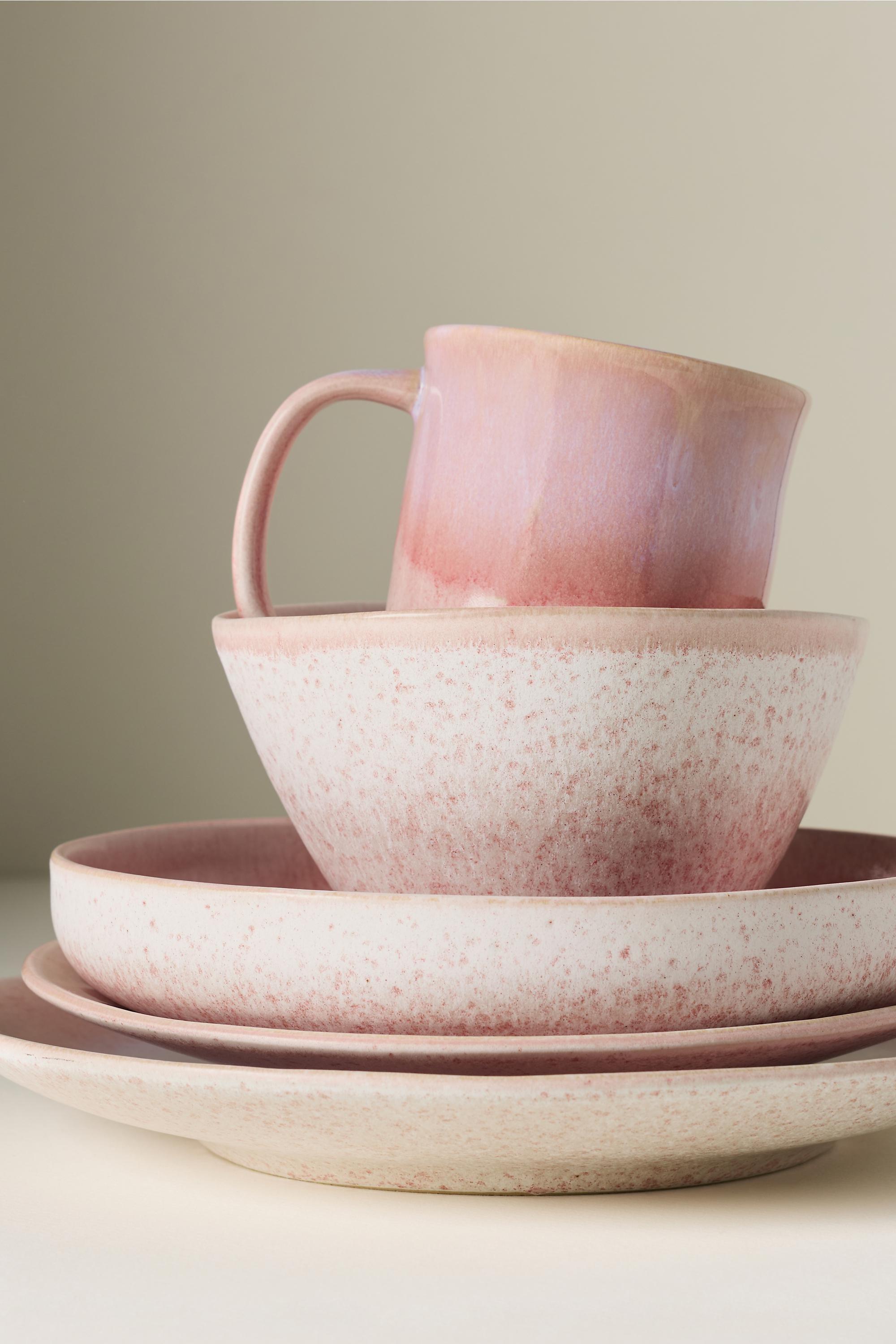 تسوق Jasper Portuguese Reactive Stoneware Mug, Pink Anthropologie ...