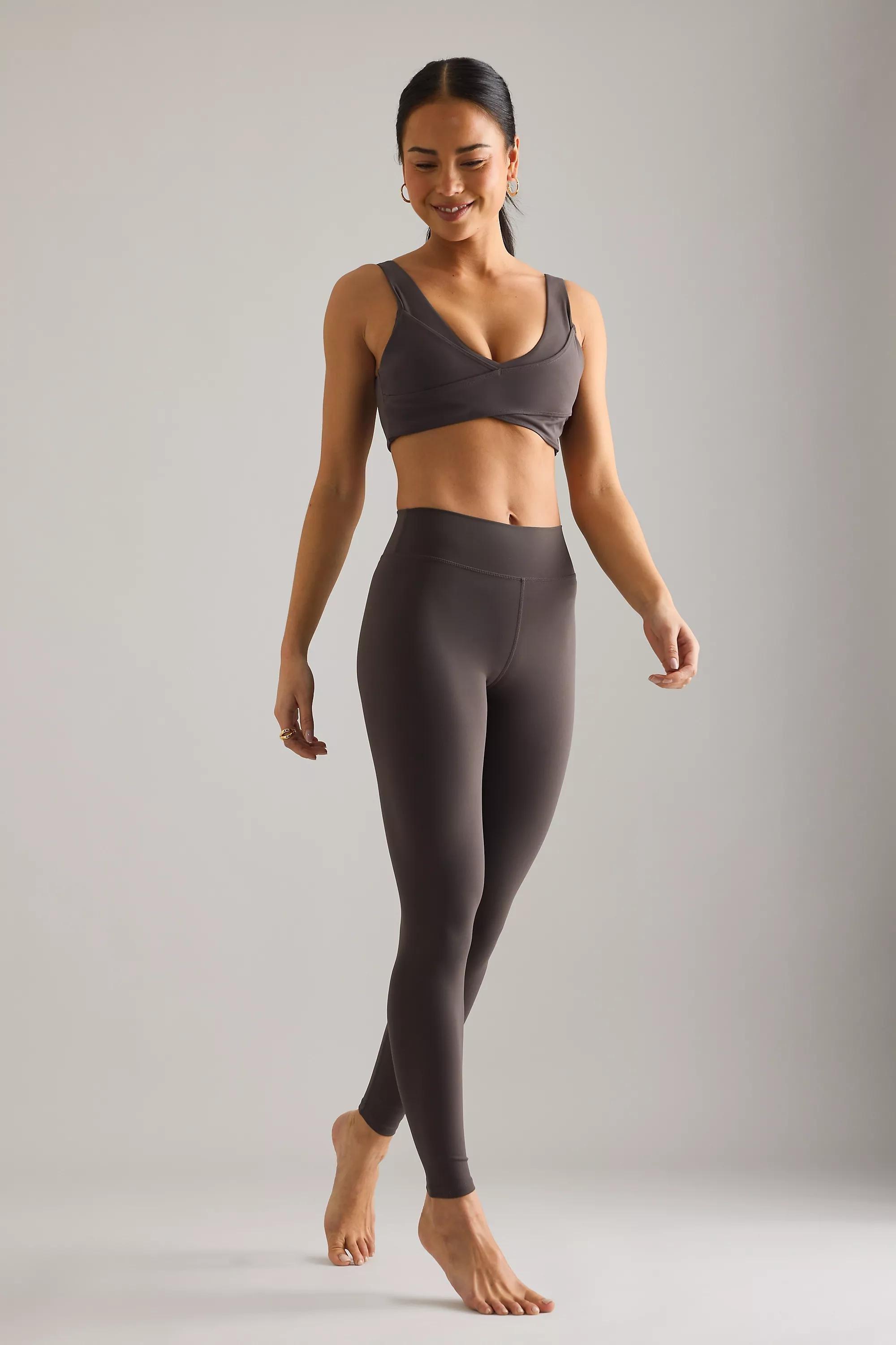 Tala Dayflex High-Waisted Leggings, Brown, Brown, medium