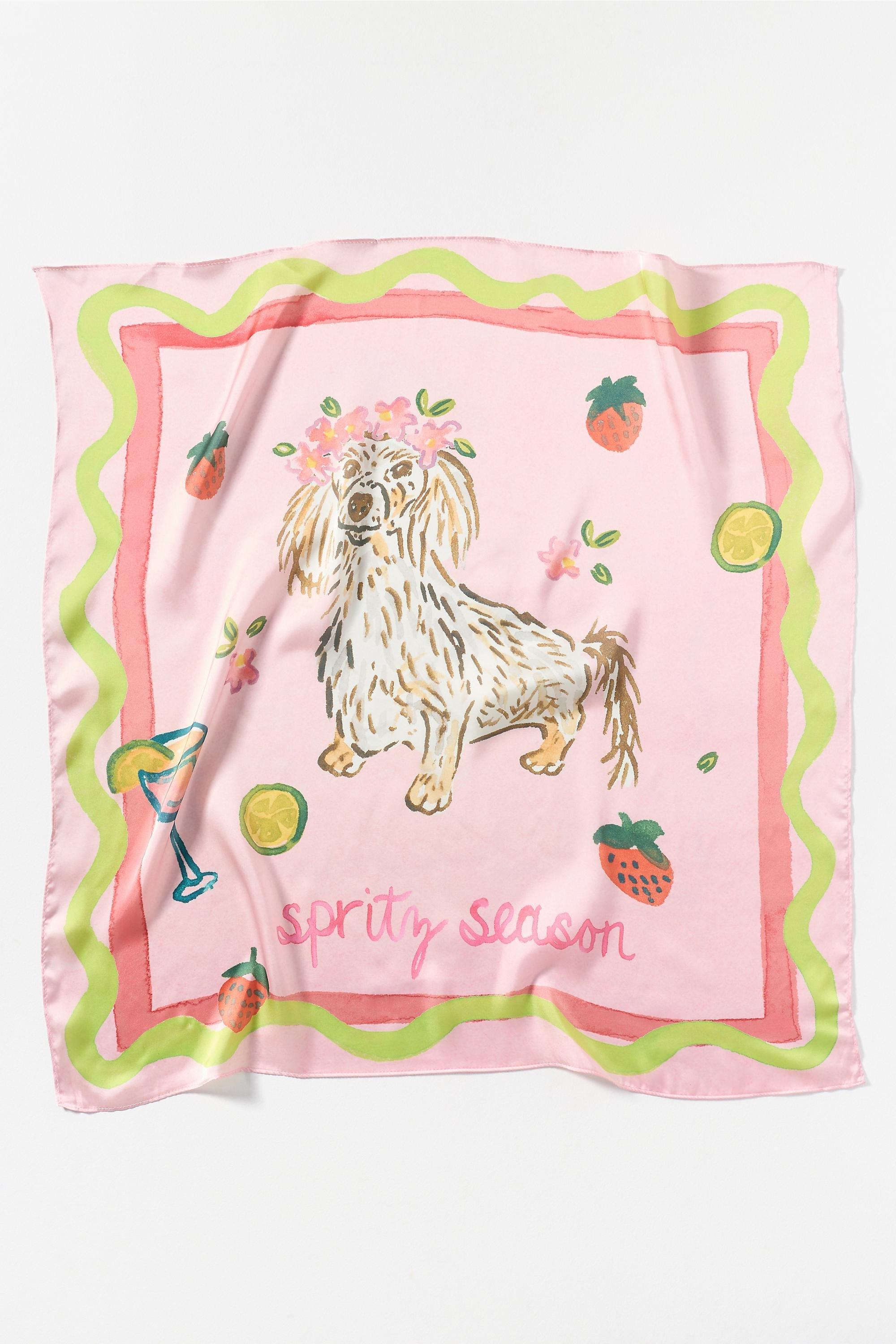 PINK Nikki Ackerman x Anthropologie Hair Scarves, Set of 2, A501_0066, large image number 1