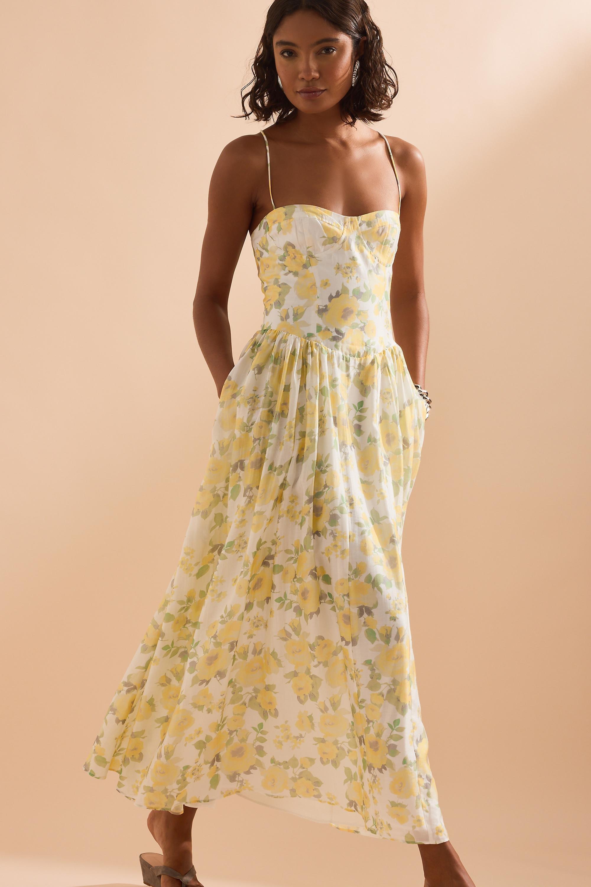 Bardot Estie Maxi Dress, Yellow, Yellow, large image number 2