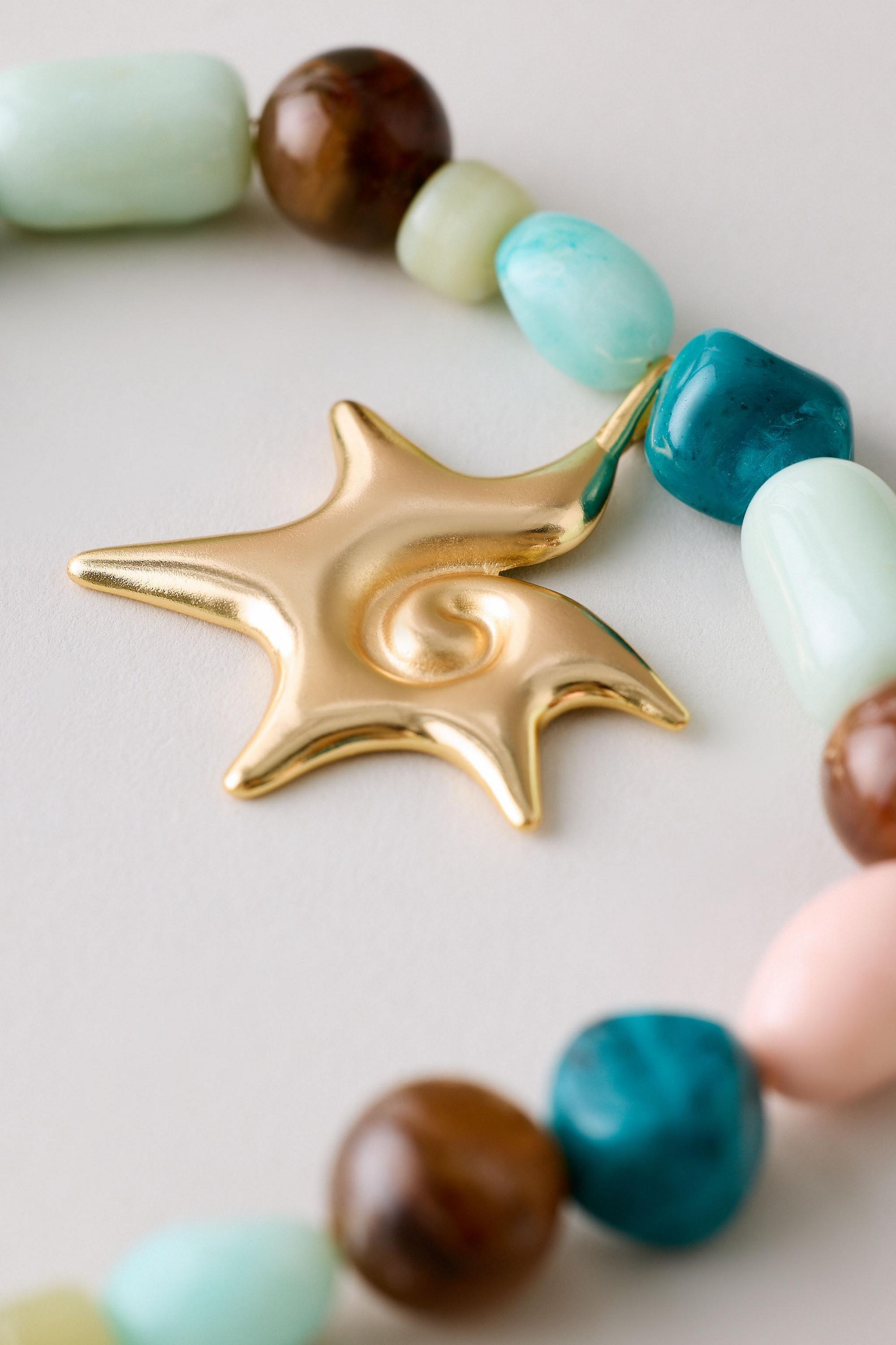 ASSORT Ibiza Beaded Pendant Necklace, A501_0000, medium