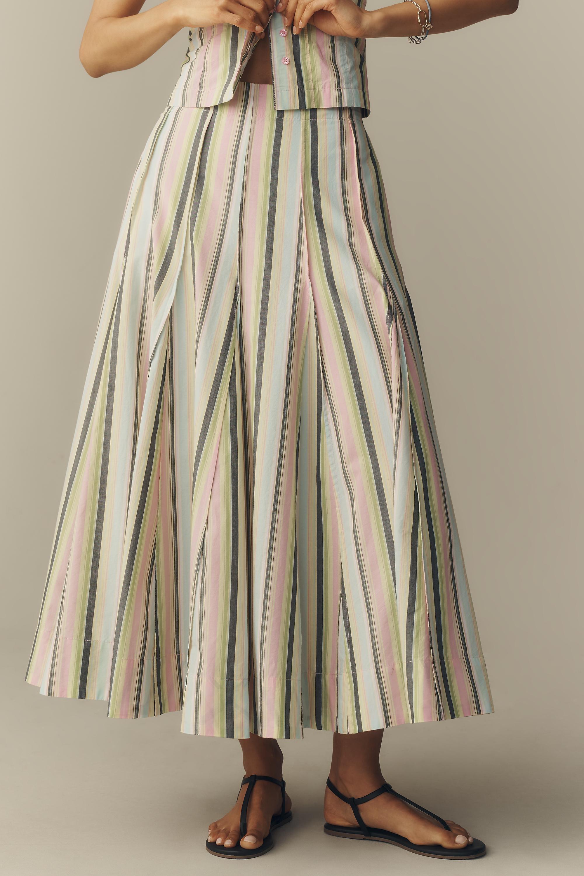 By Maeve Maxi Skirt, Multicolour, A501_0552, large image number 2