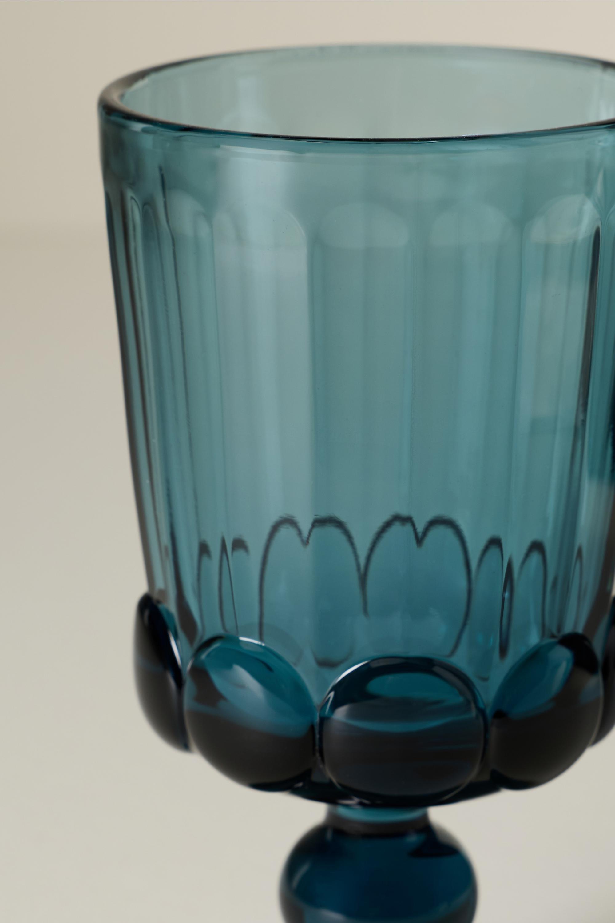 Marisa Glass Goblet, Blue, Blue, large image number 4