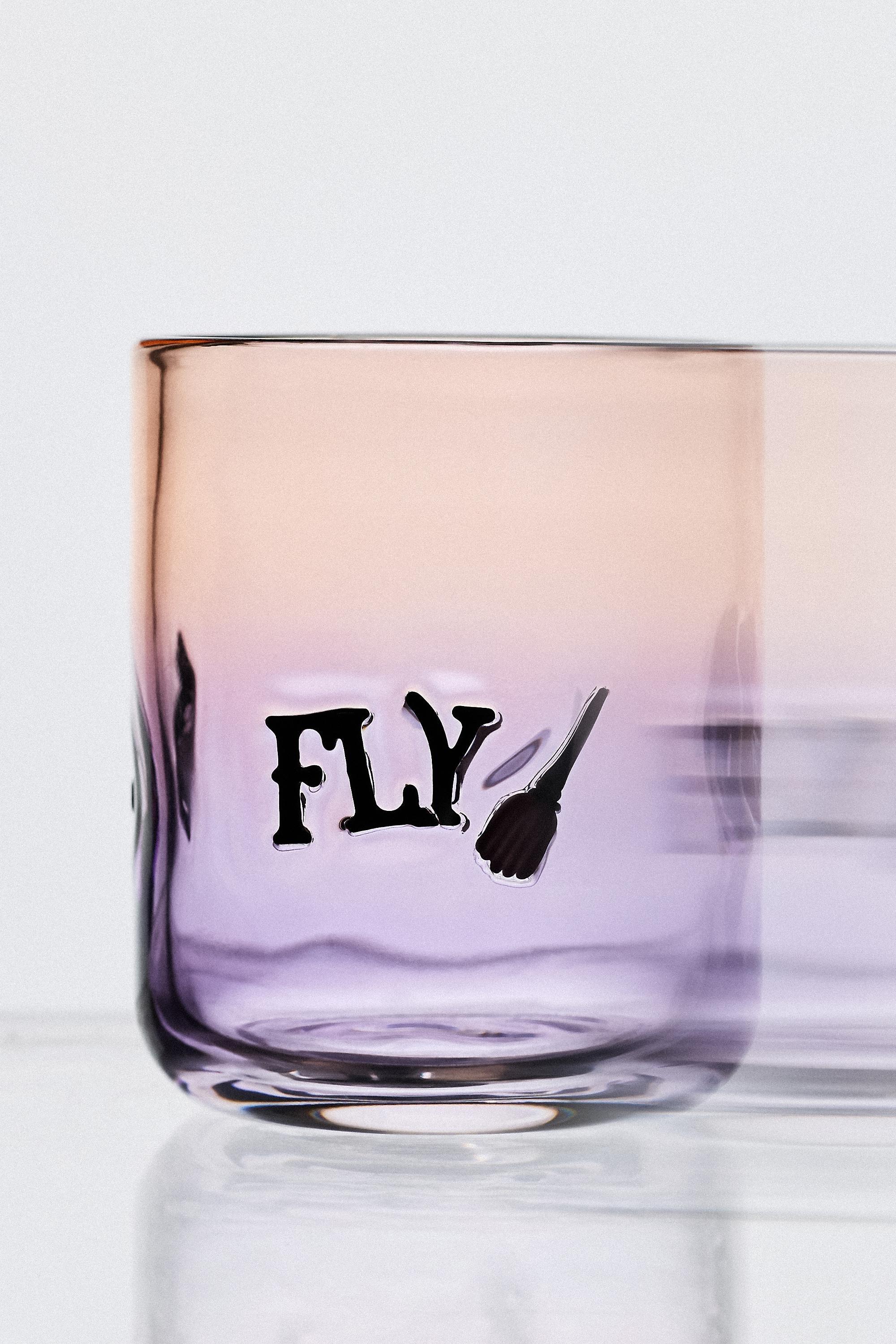 The Mystic Icon Juice Glass, Purple, medium