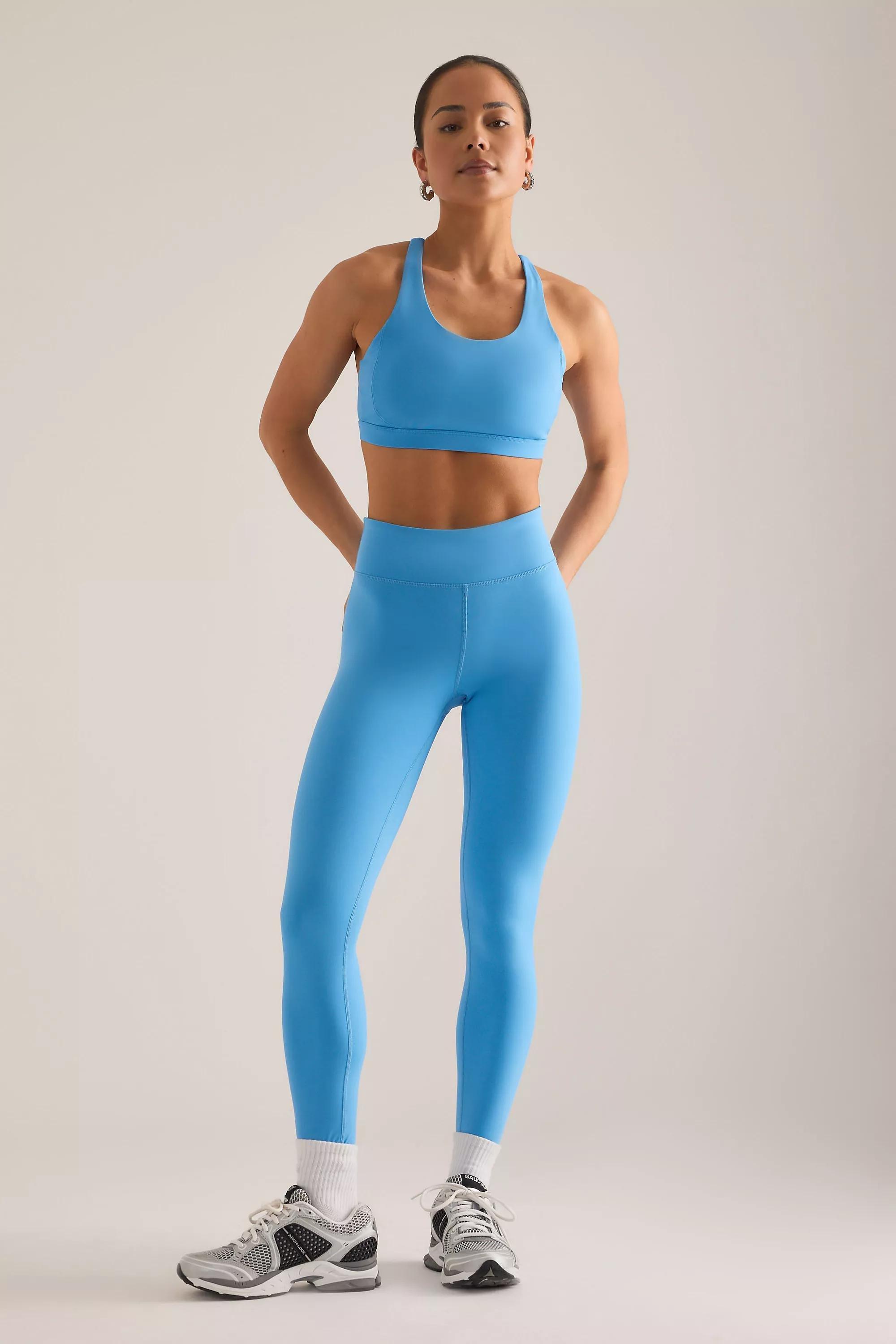 By Tala Skinluxe Tank Sports Bra, Blue, Blue, large image number 0