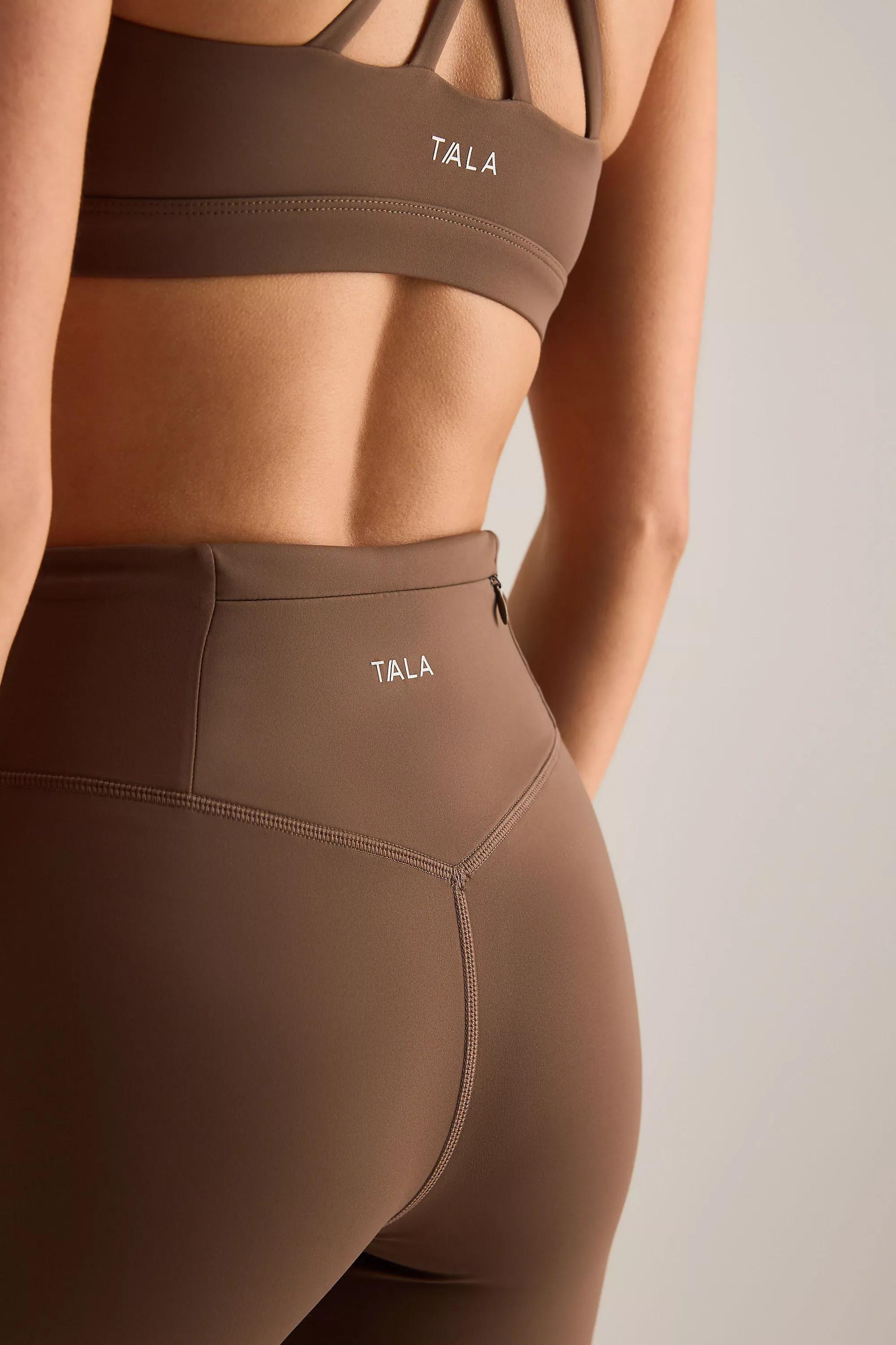 By Tala Skinluxe High-Waisted Leggings, Brown, Brown, large image number 5