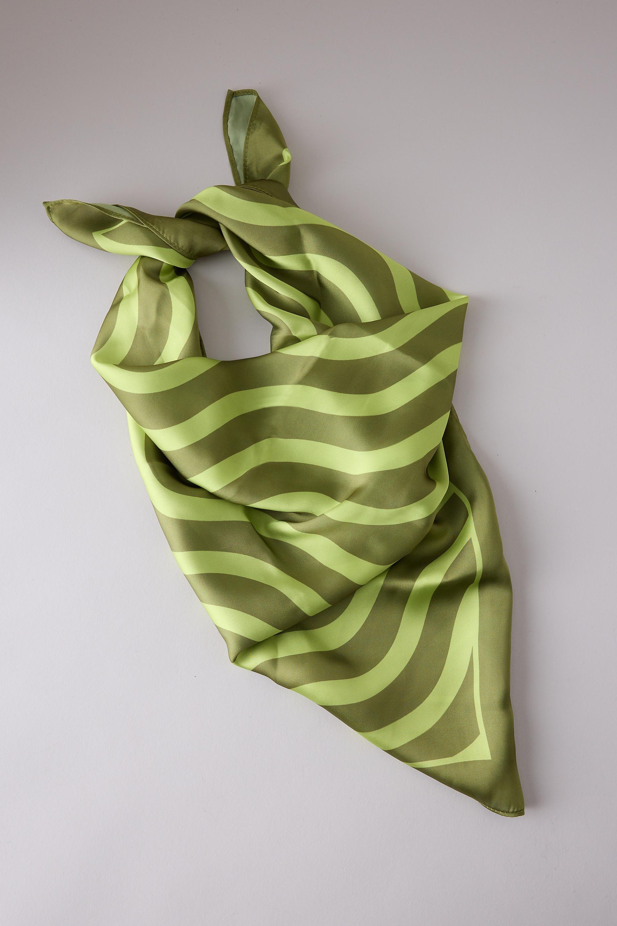 Abstract Headscarf Green, A501_0030, large image number 1