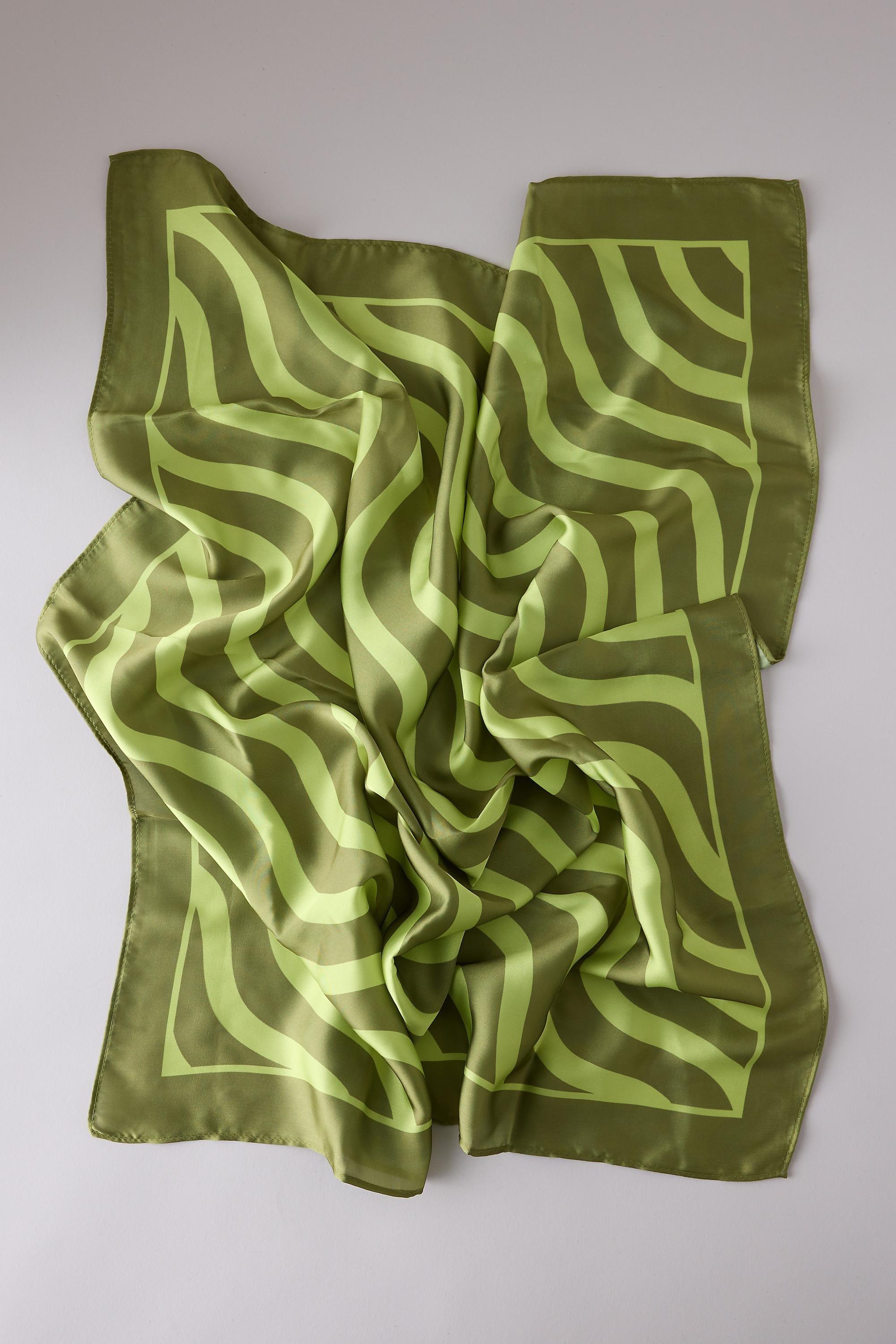 Abstract Headscarf Green, A501_0030, large image number 3