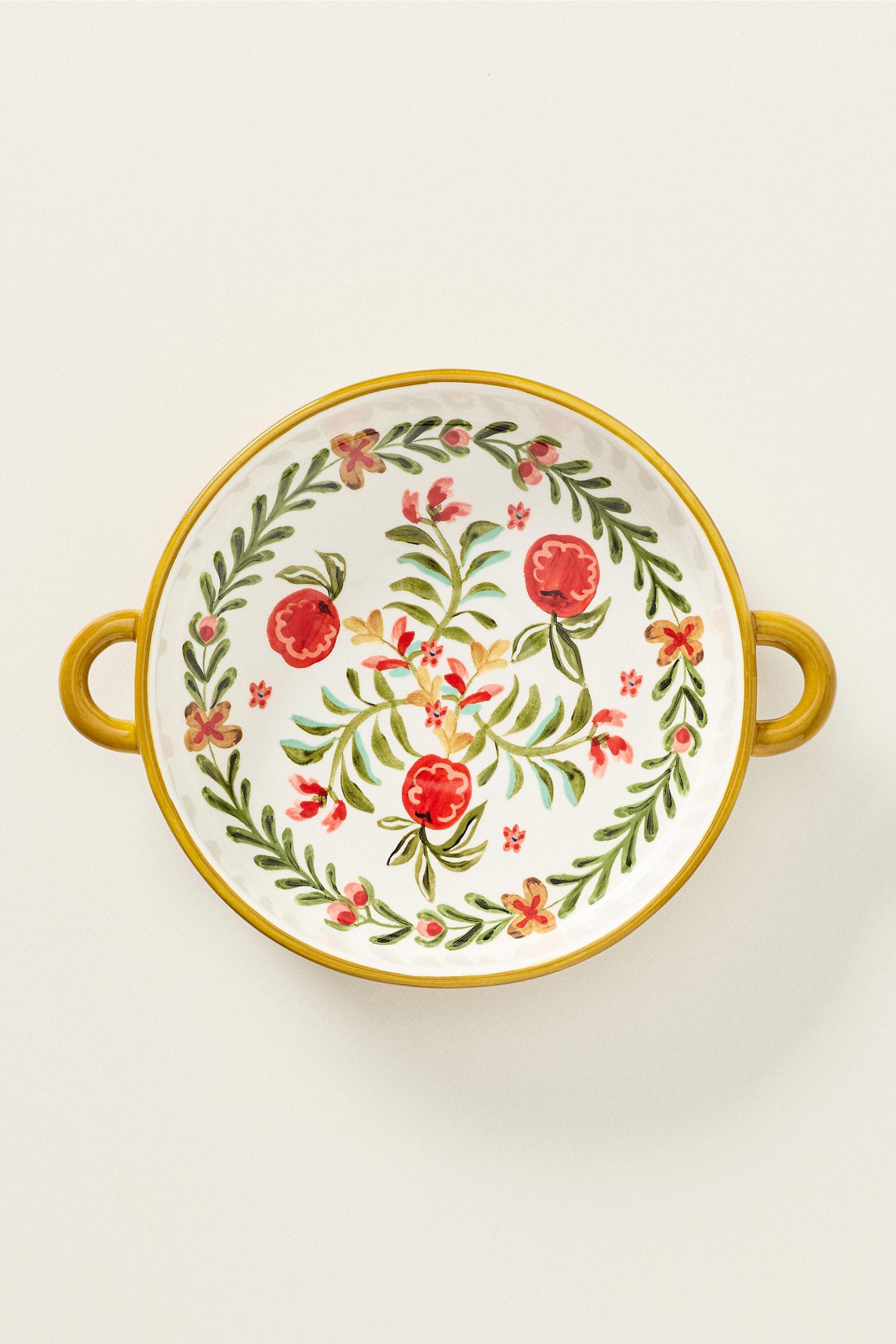 Molly Yeh Stoneware Pie Dish, Yellow, medium