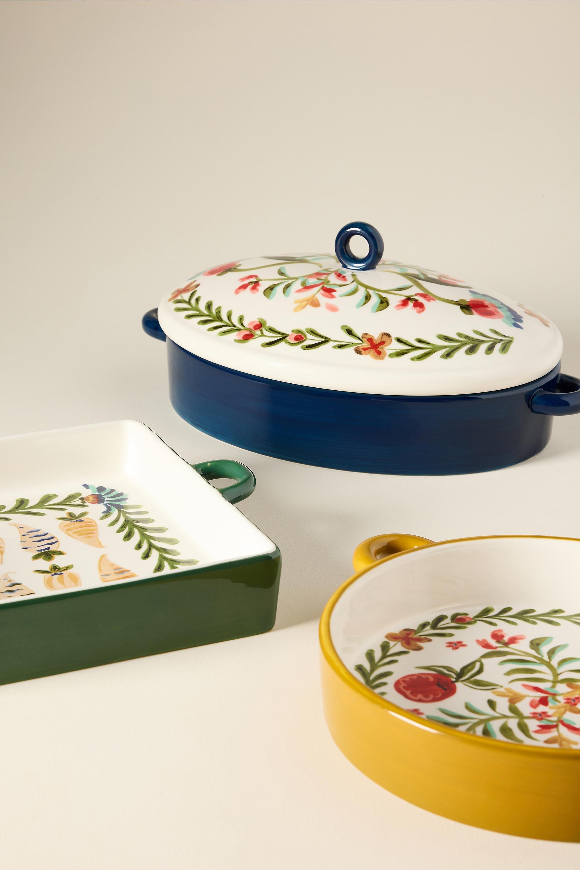 Molly Yeh Stoneware Pie Dish, Yellow, medium