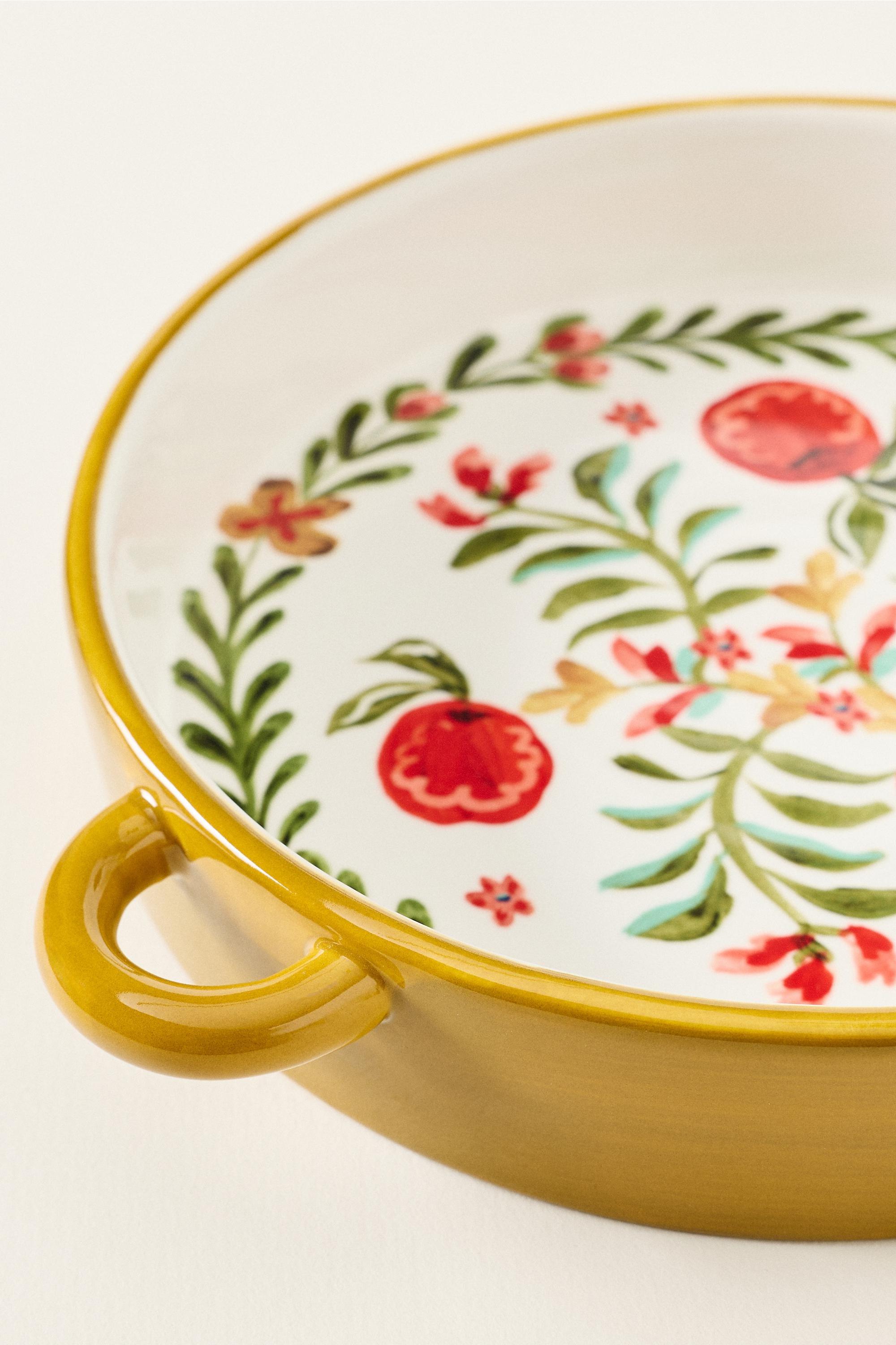 Molly Yeh Stoneware Pie Dish, Yellow, large image number 3
